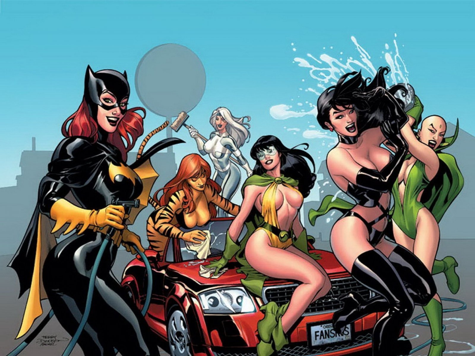 catwoman city d c dc comics gotham sirens 2k