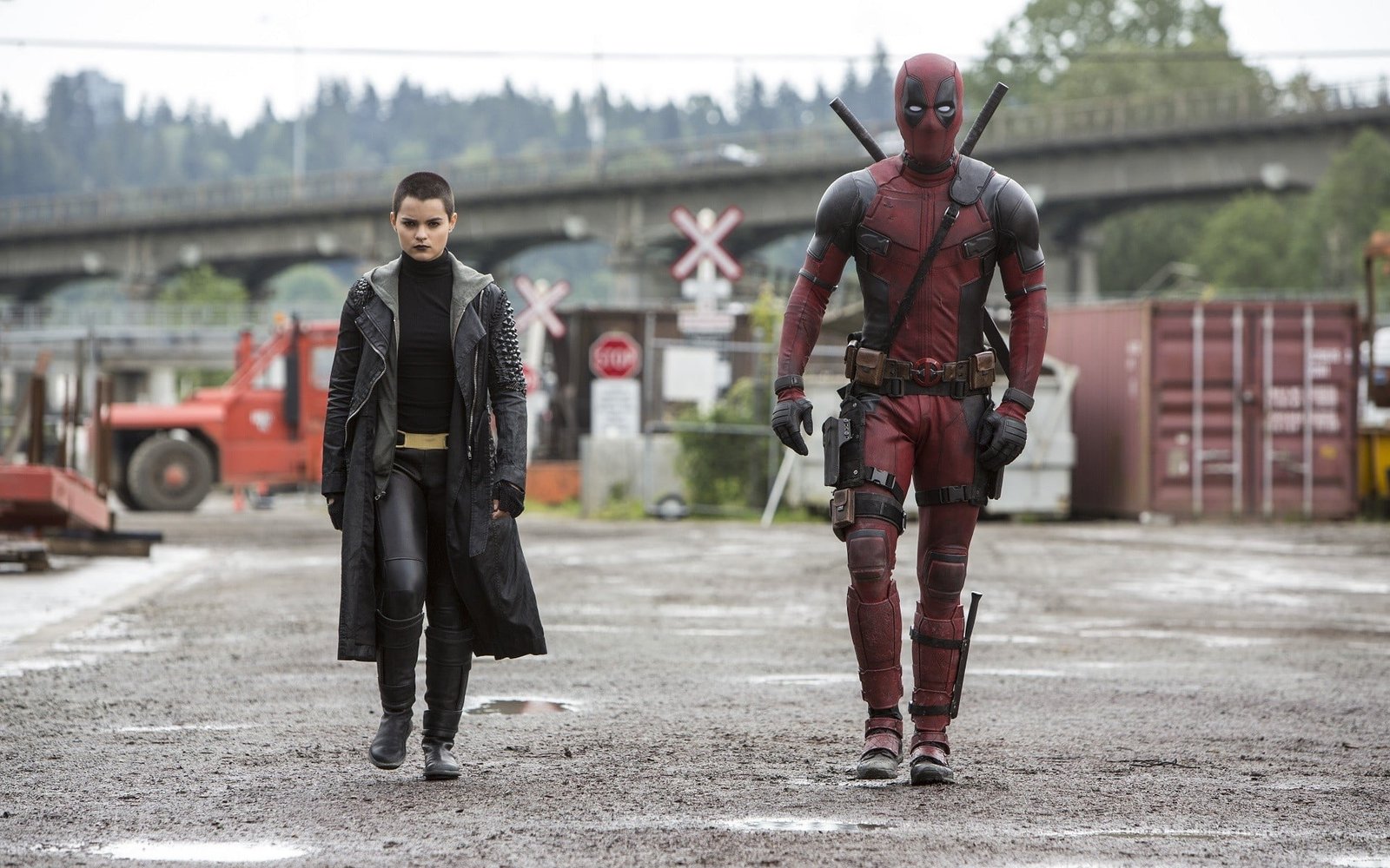 Deadpool movies comics Marvel Comics superhero Men Negasonic Teenage Warhead 2k