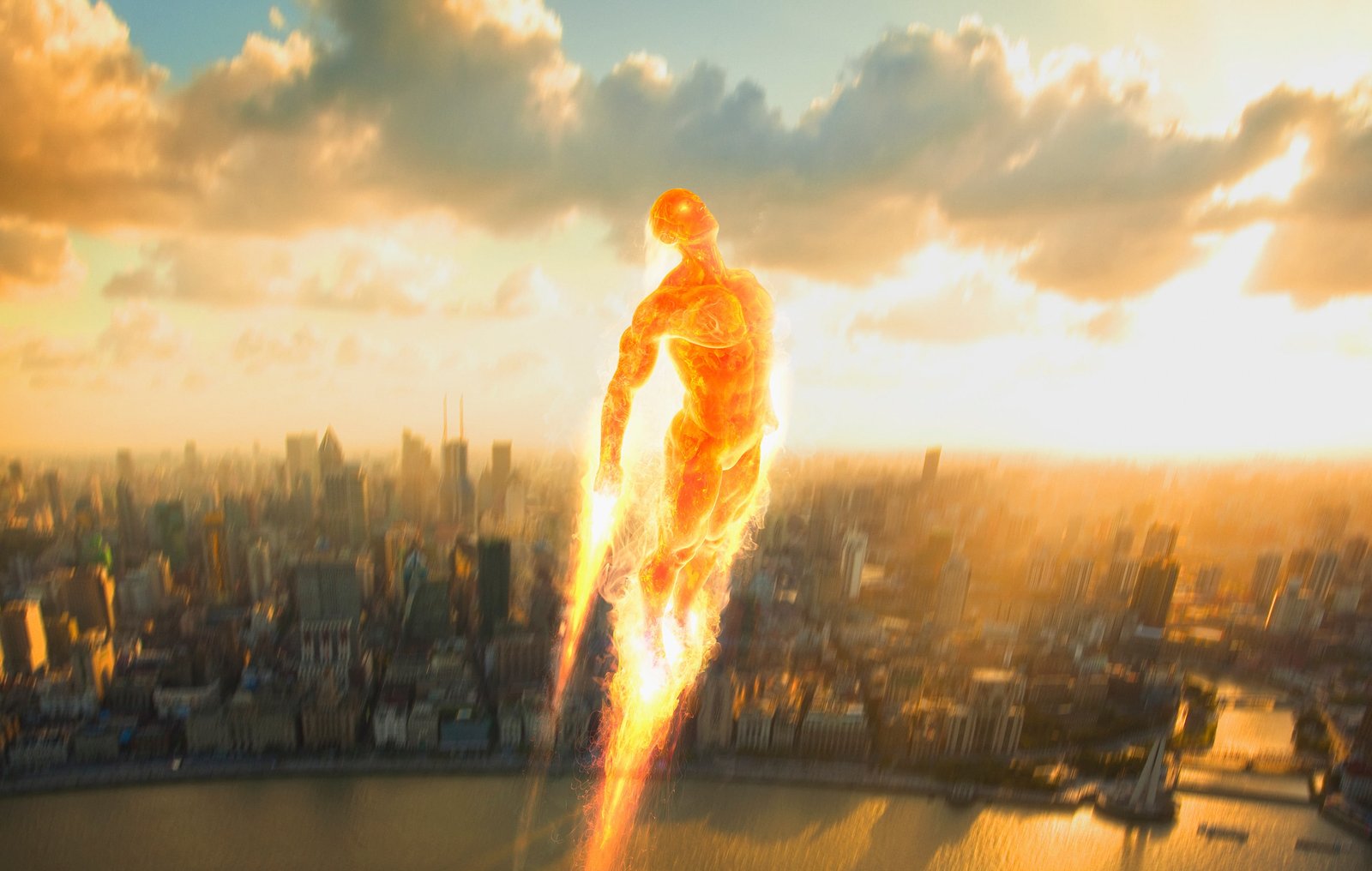 Fantastic Four Superheroes The Human Torch Marvel Comics 2k