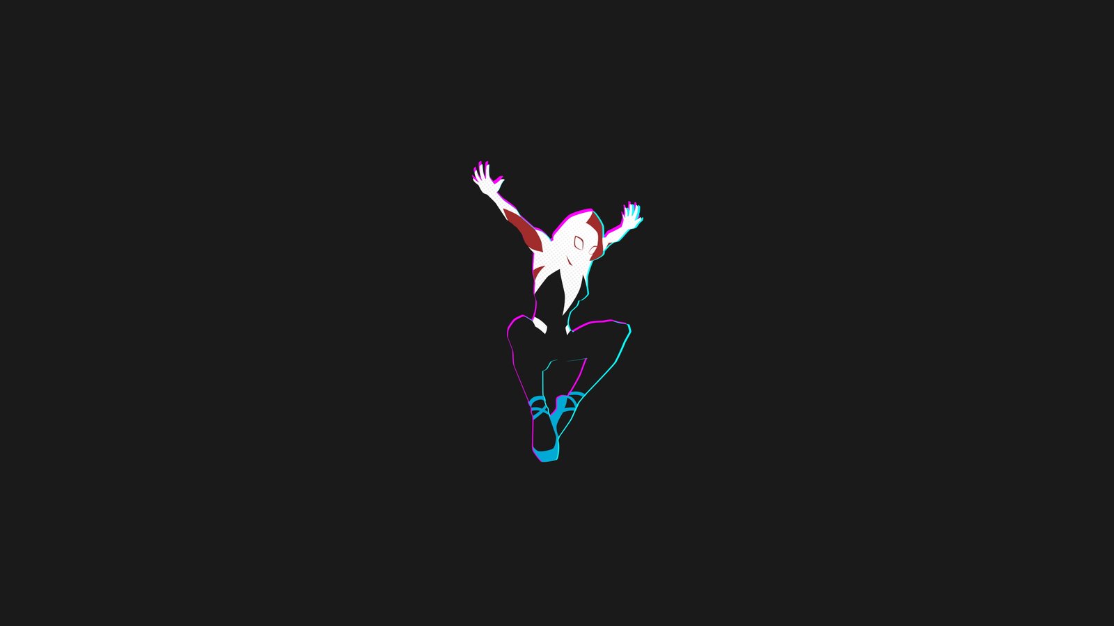 Gwen Spider spiderverse into the Man 2k 4k 5k 8k 10k