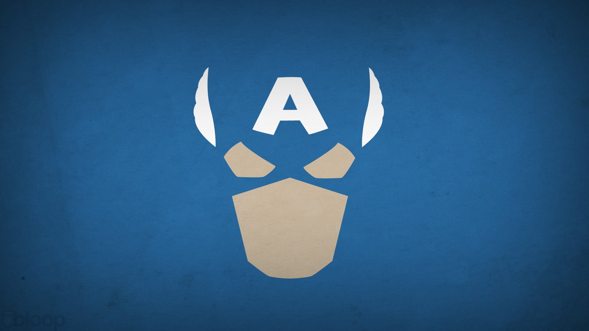Captain America minimalist wallpaper Marvel Comics hero 2k