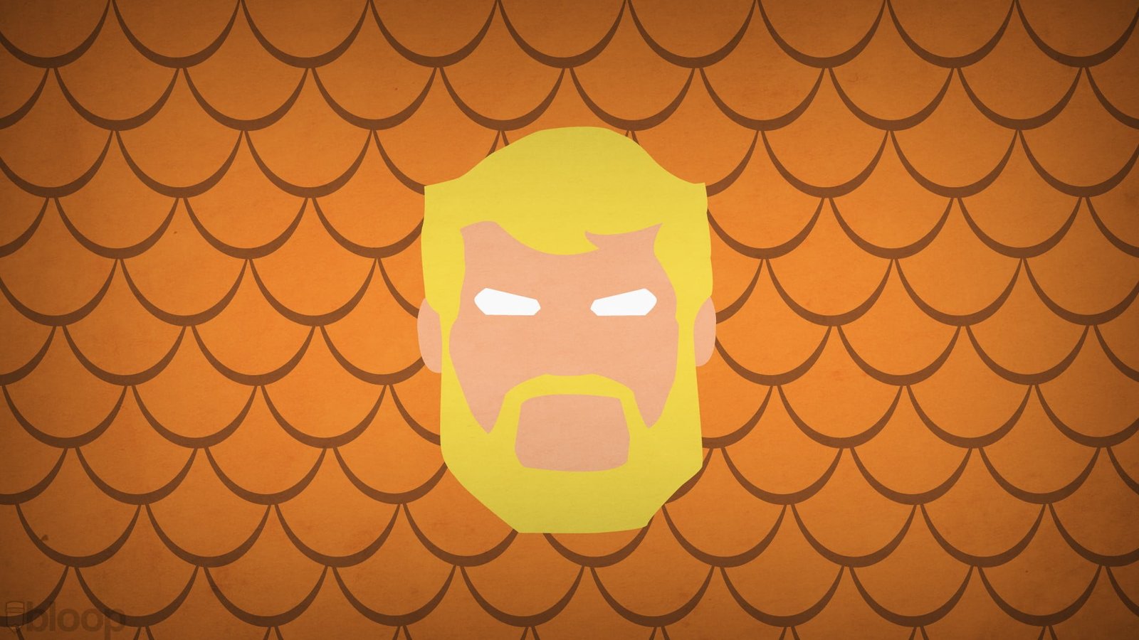Aquaman face illustration DC Comics hero Justice League 2k