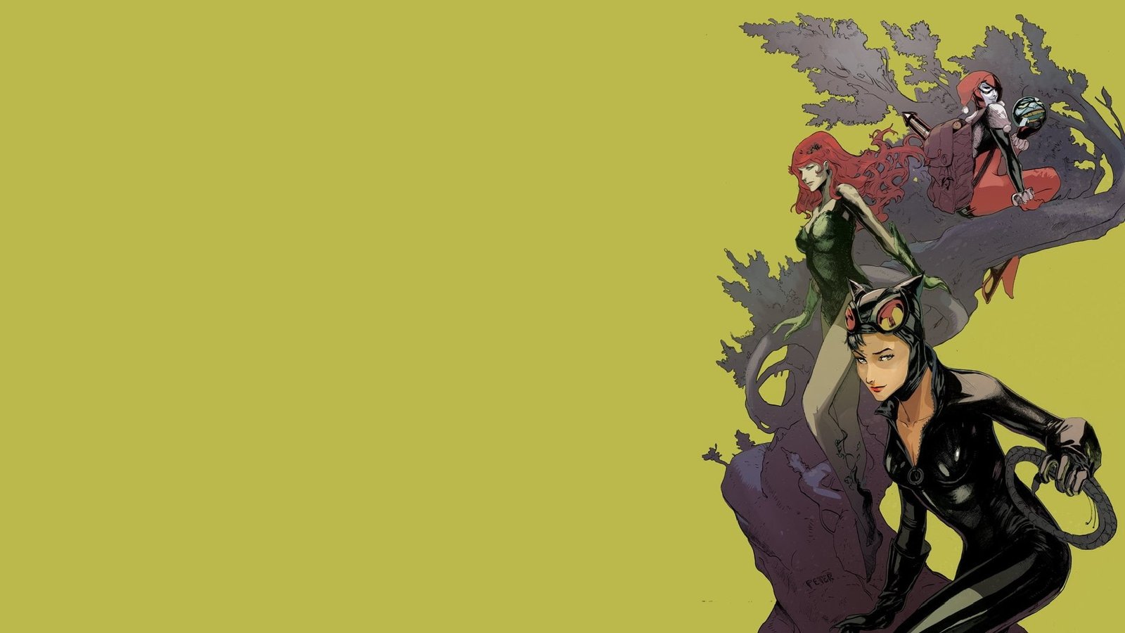 catwoman city d c dc comics gotham sirens 2k