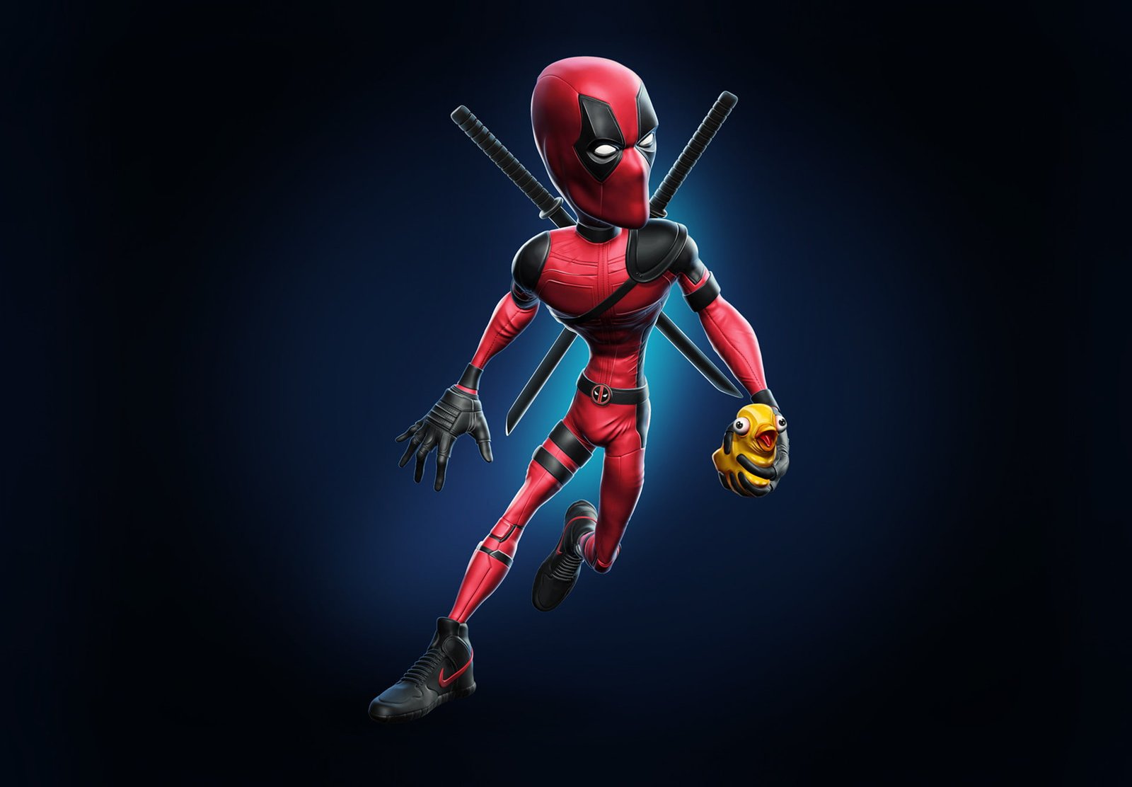 deadpool artwork hd artist digital art superheroes artstation 2k
