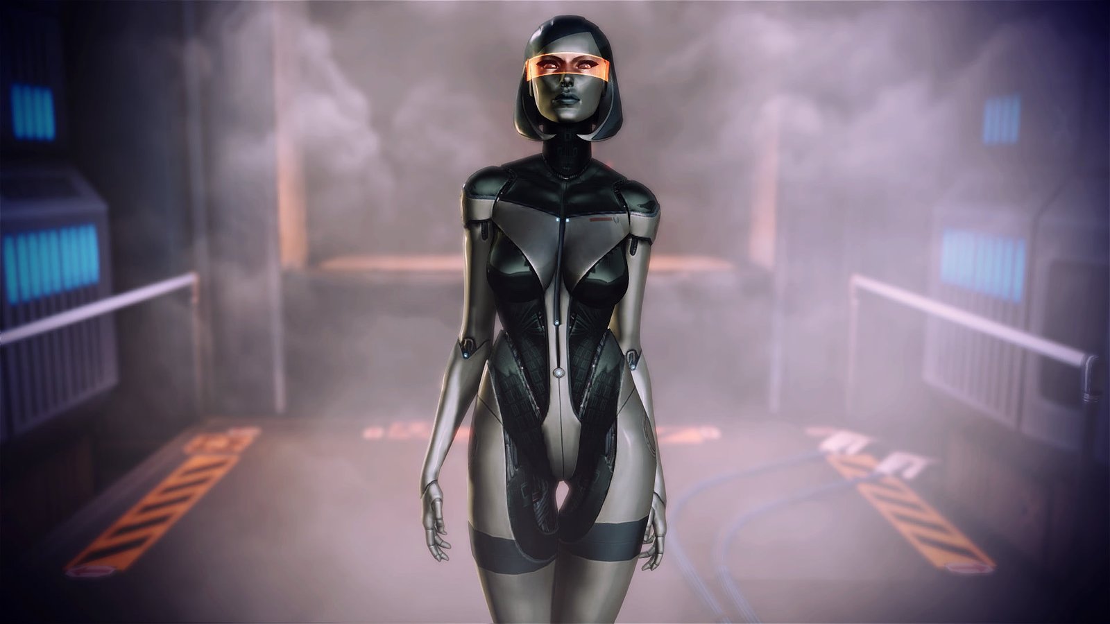 female anime character wallpaper Mass Effect EDI Susie human representation 2k