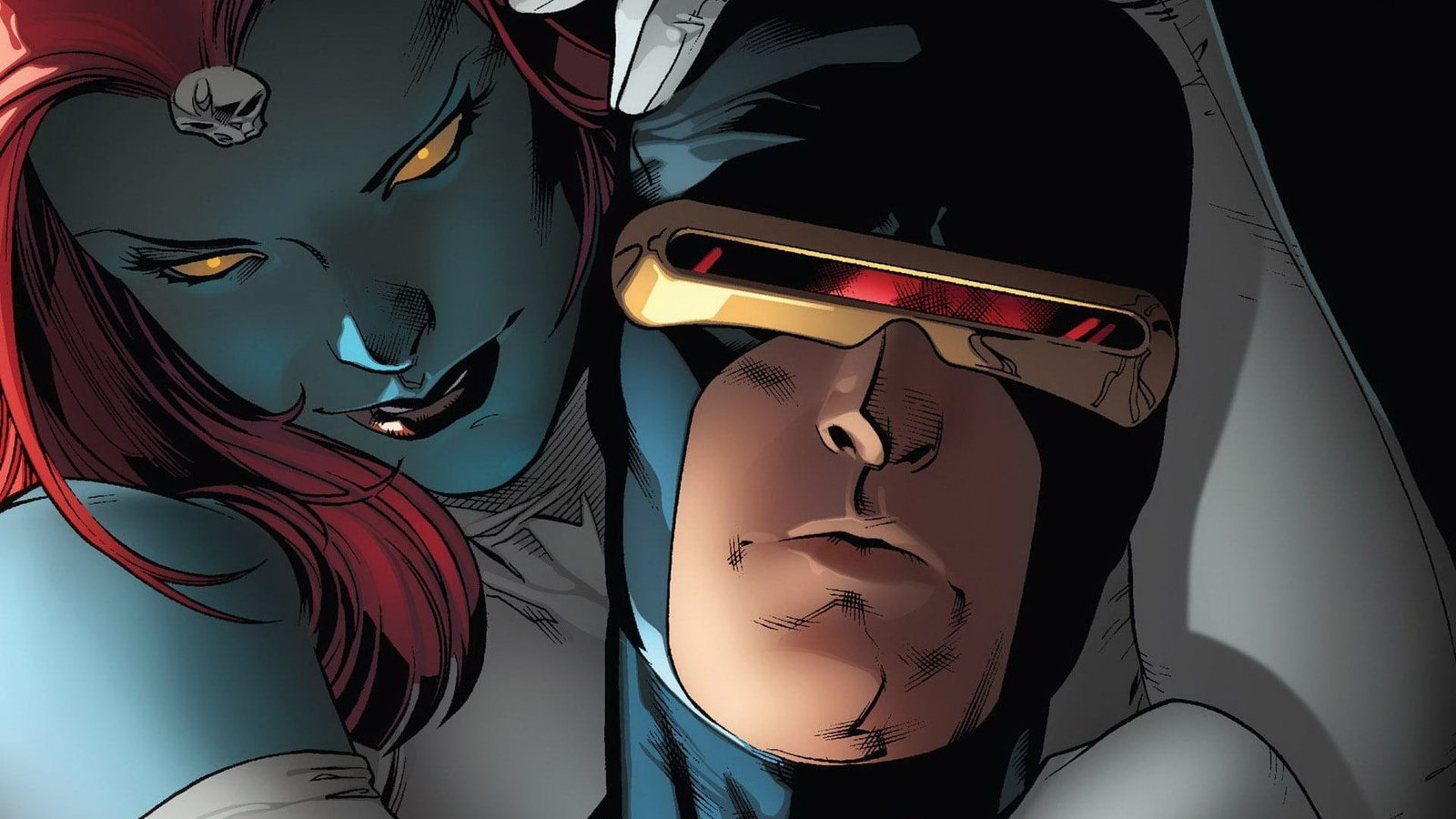 Men Cyclops and Mystic Mystique superheroines Marvel Comics 2k