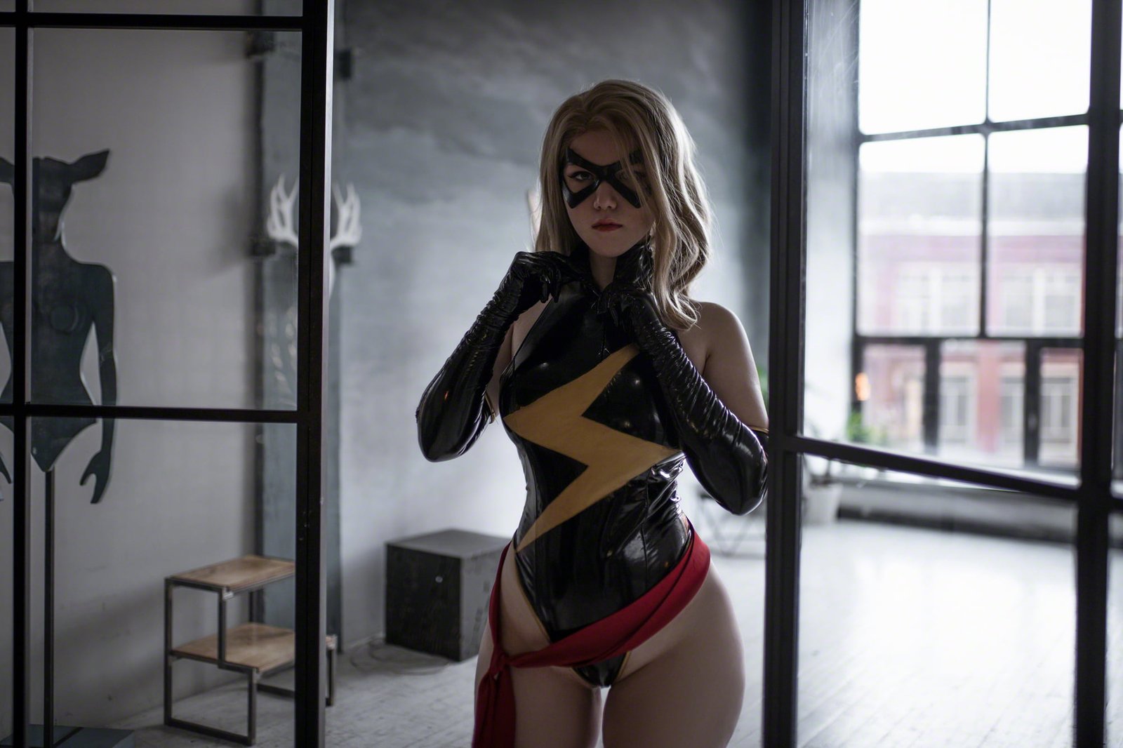 Lada Lyumos women model cosplay indoors 2k