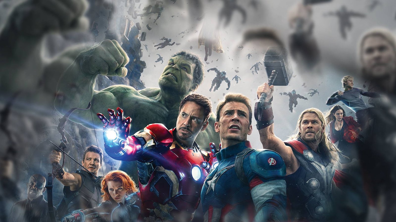 Marvel Avengers Age of Ultron movie poster Captain America 2k