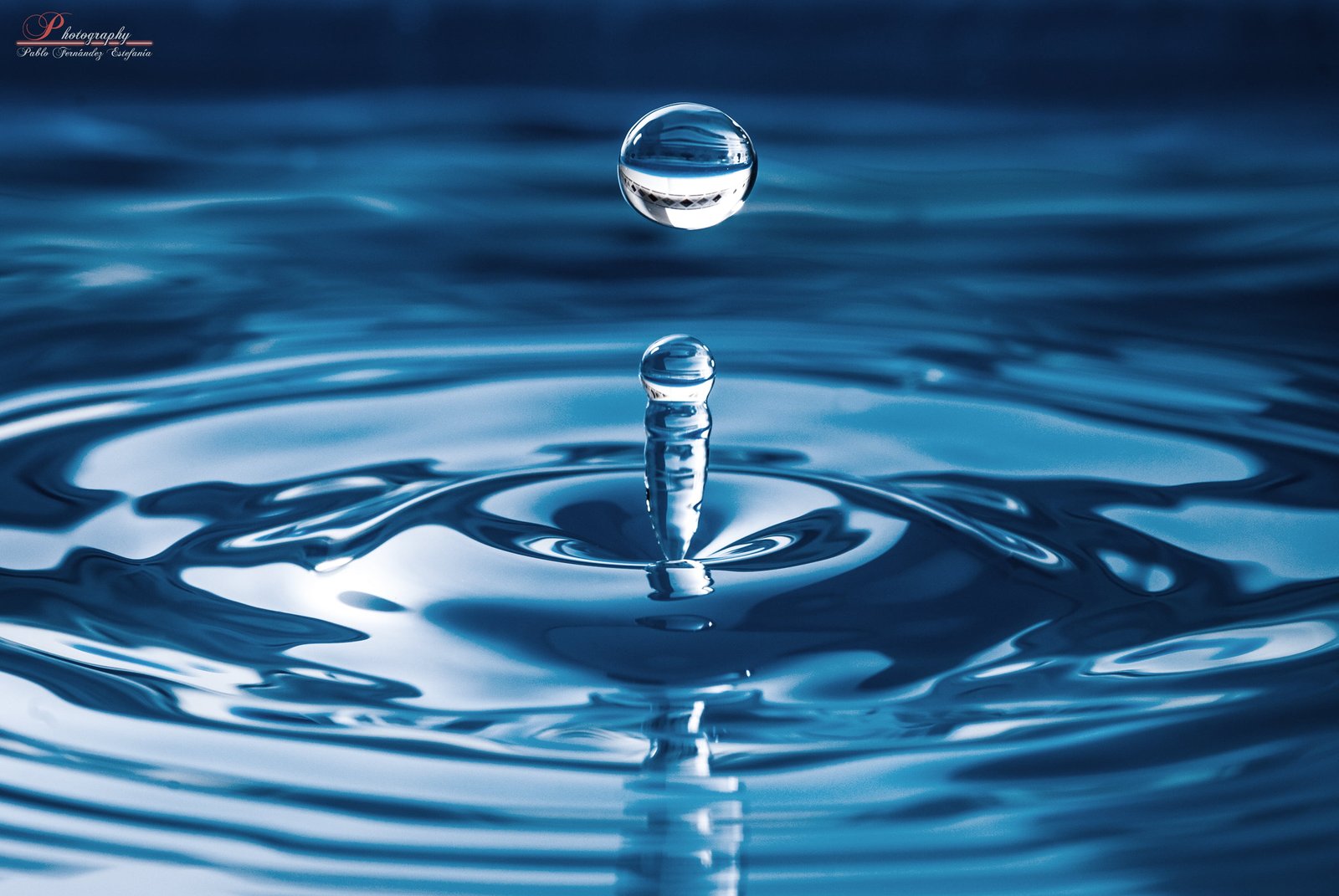 shallow focus photography of water drop agua gota 2k