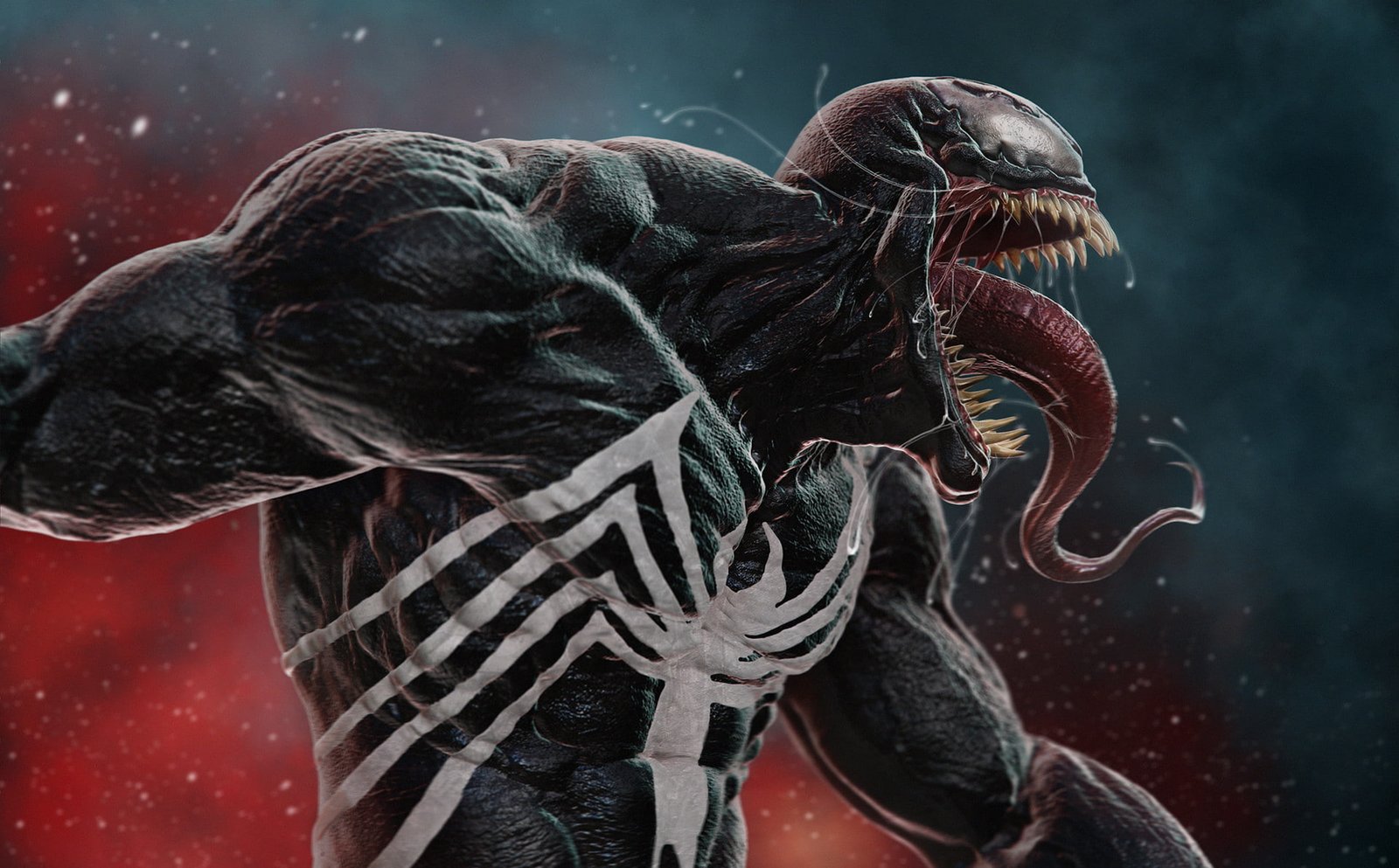 venom hd superheroes artstation artwork digital art artist 2k