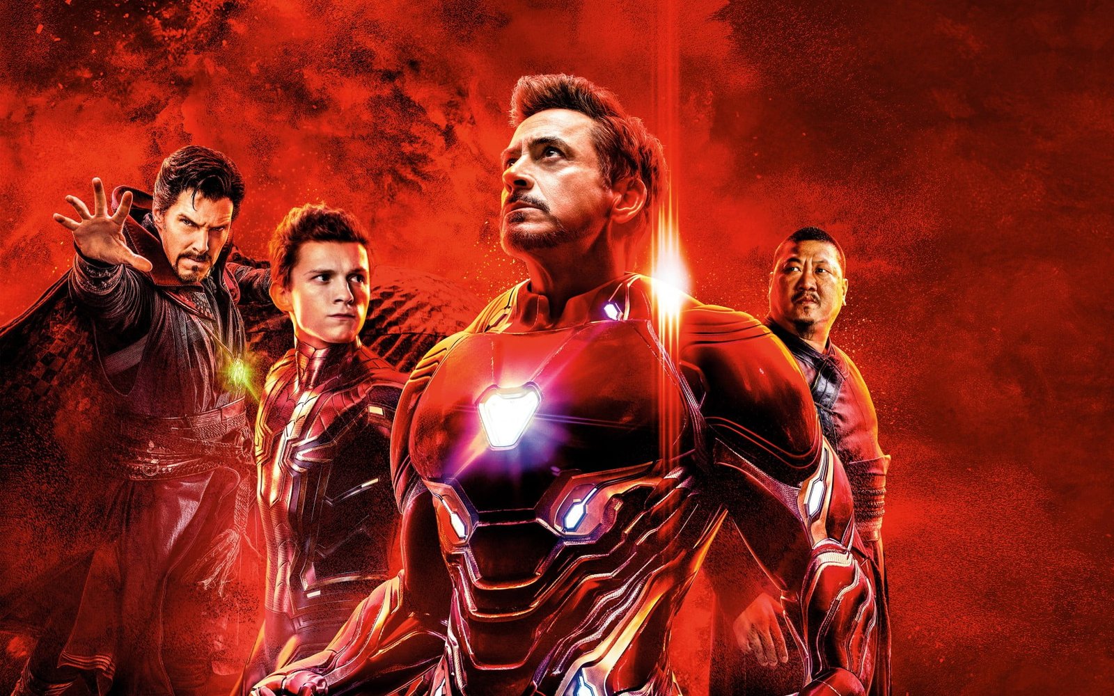 The Avengers Iron Man Dr Strange Spider Robert Downey Jr 2k