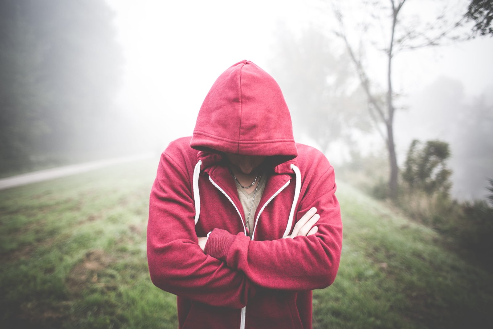 Alone with his Thoughts boy fear feelings feels hoodie introvert 2k 4k