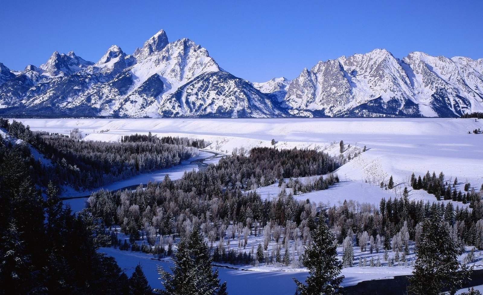 Snowy Mountains snow covered mountains Seasons Winter Mountainscape 2k