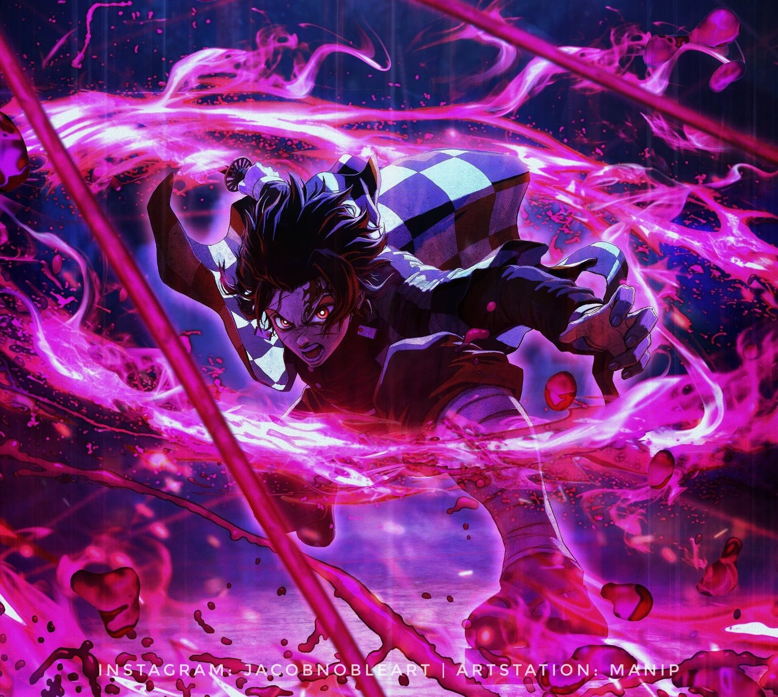Anime Demon Slayer Kimetsu no Yaiba Tanjirou Kamado 2k