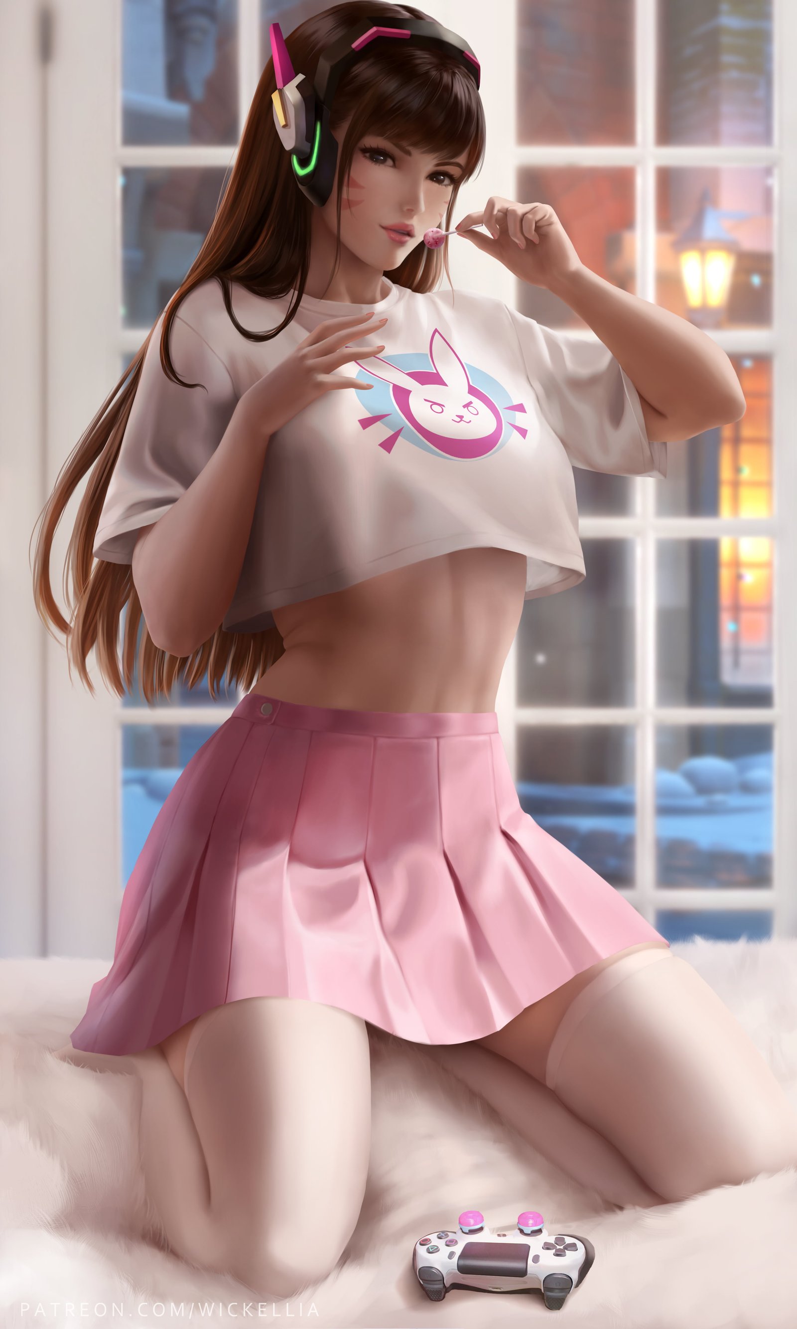 illustration artwork digital art fan Wickellia drawing 2k