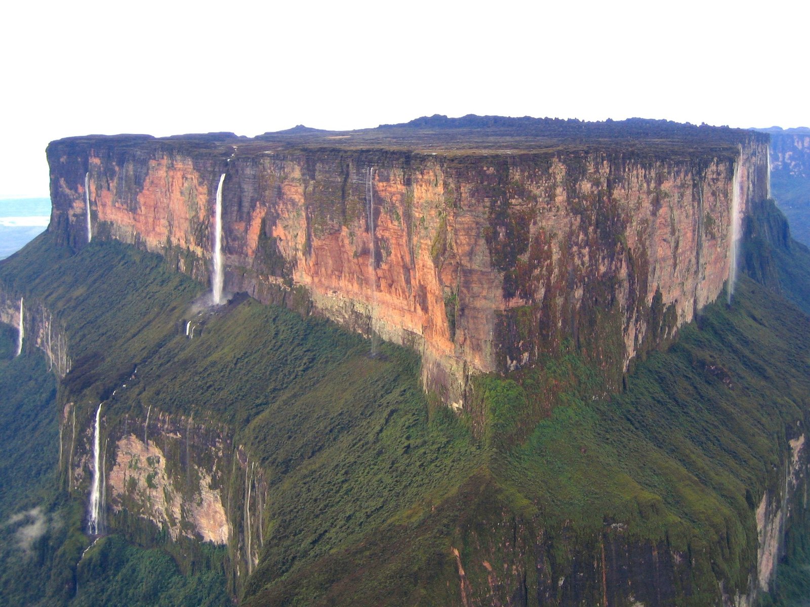 mountains landscapes cliffs brazil venezuela guyana mount roraima Nature Mountains HD Art 2k
