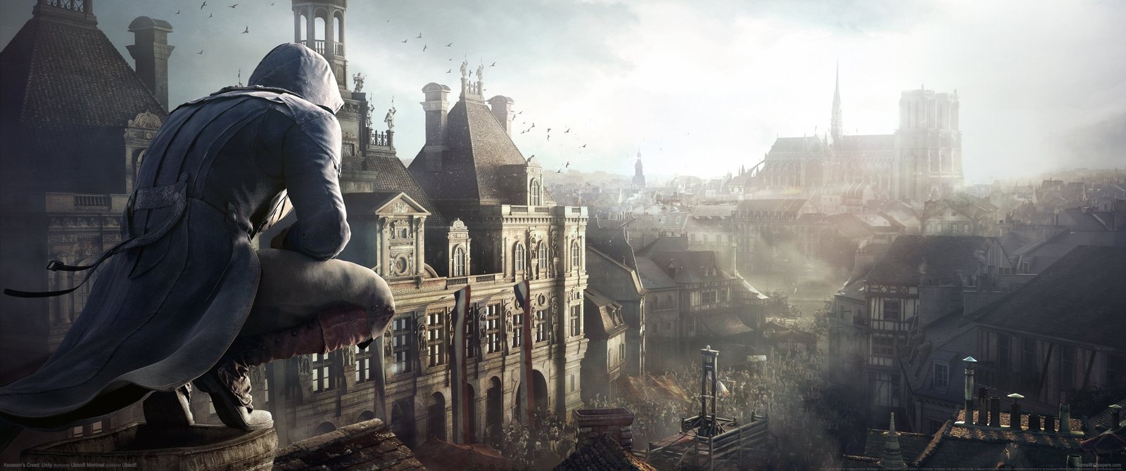 video games Video Game Art ultrawide ultra wide Assassin s Creed 2k