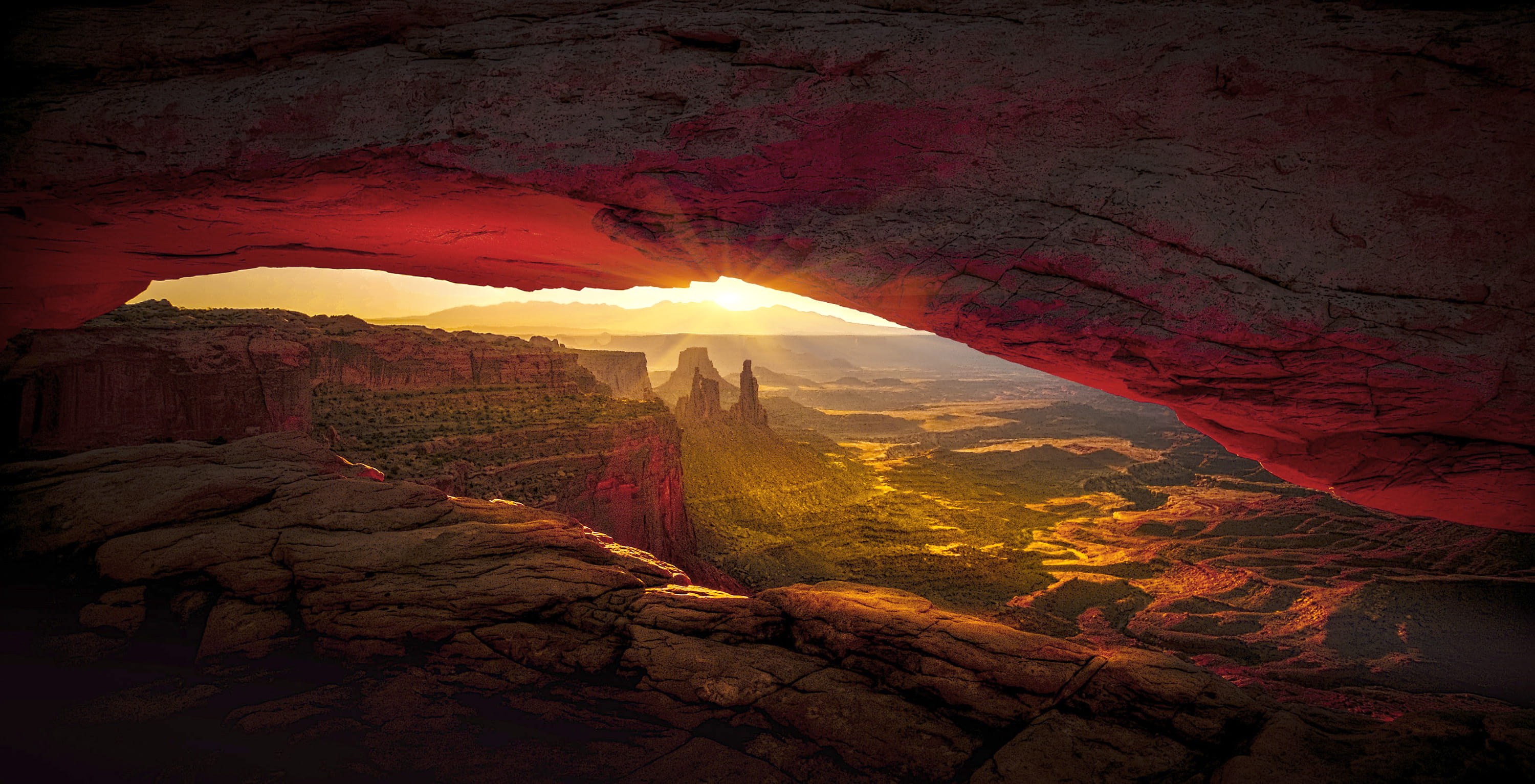 Canyon Arizona arches national park dawn daylight desert 2k