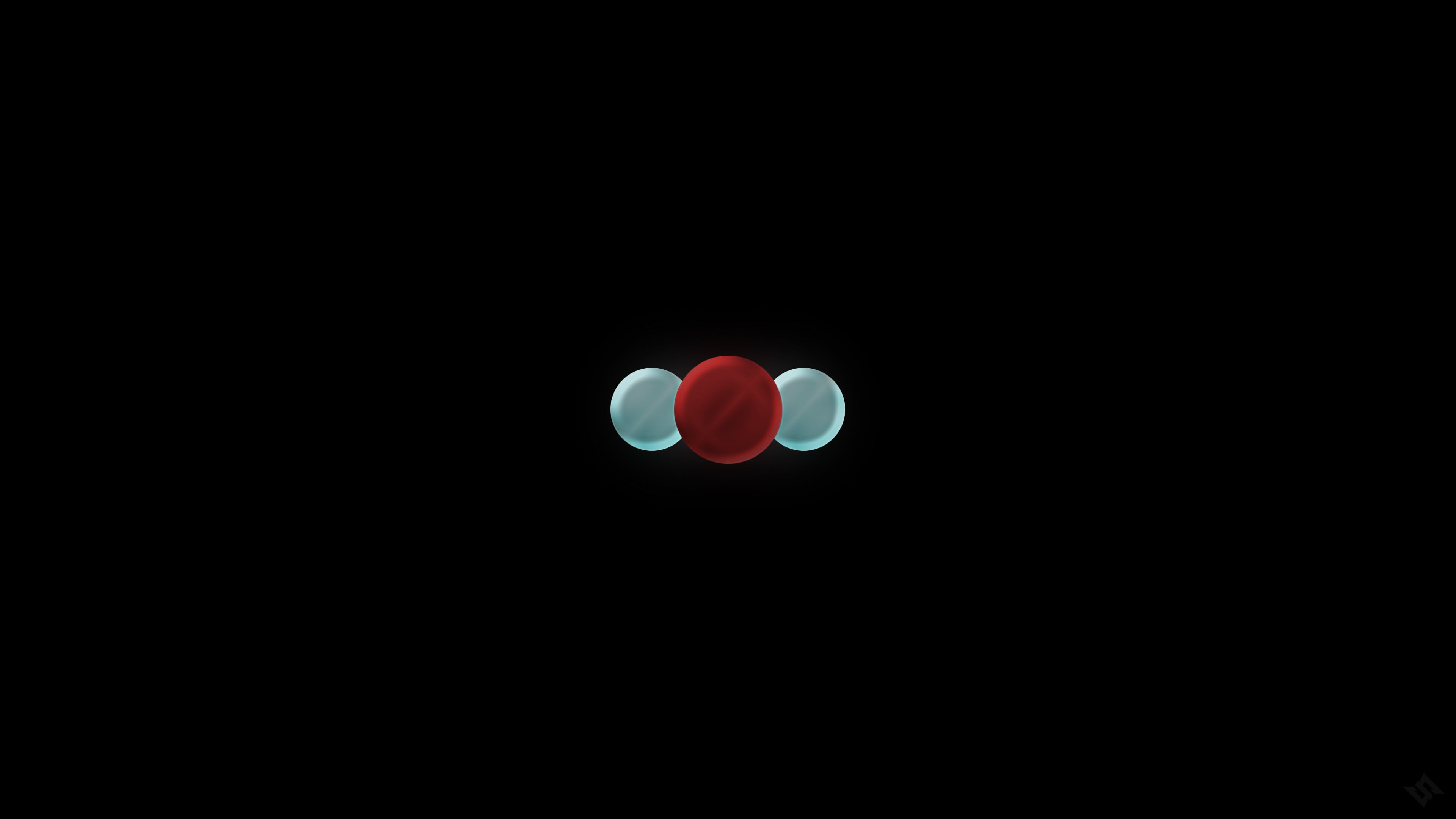white and red circles black dark amoled vintage turquoise 62 2k 4k