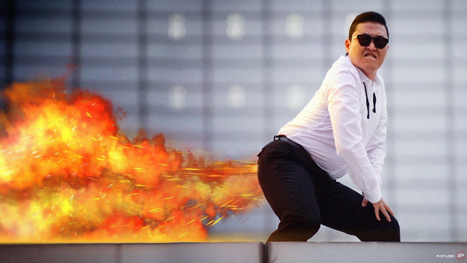 dancer fire gangnam korean kpop psy rapper singer songwriter 2k