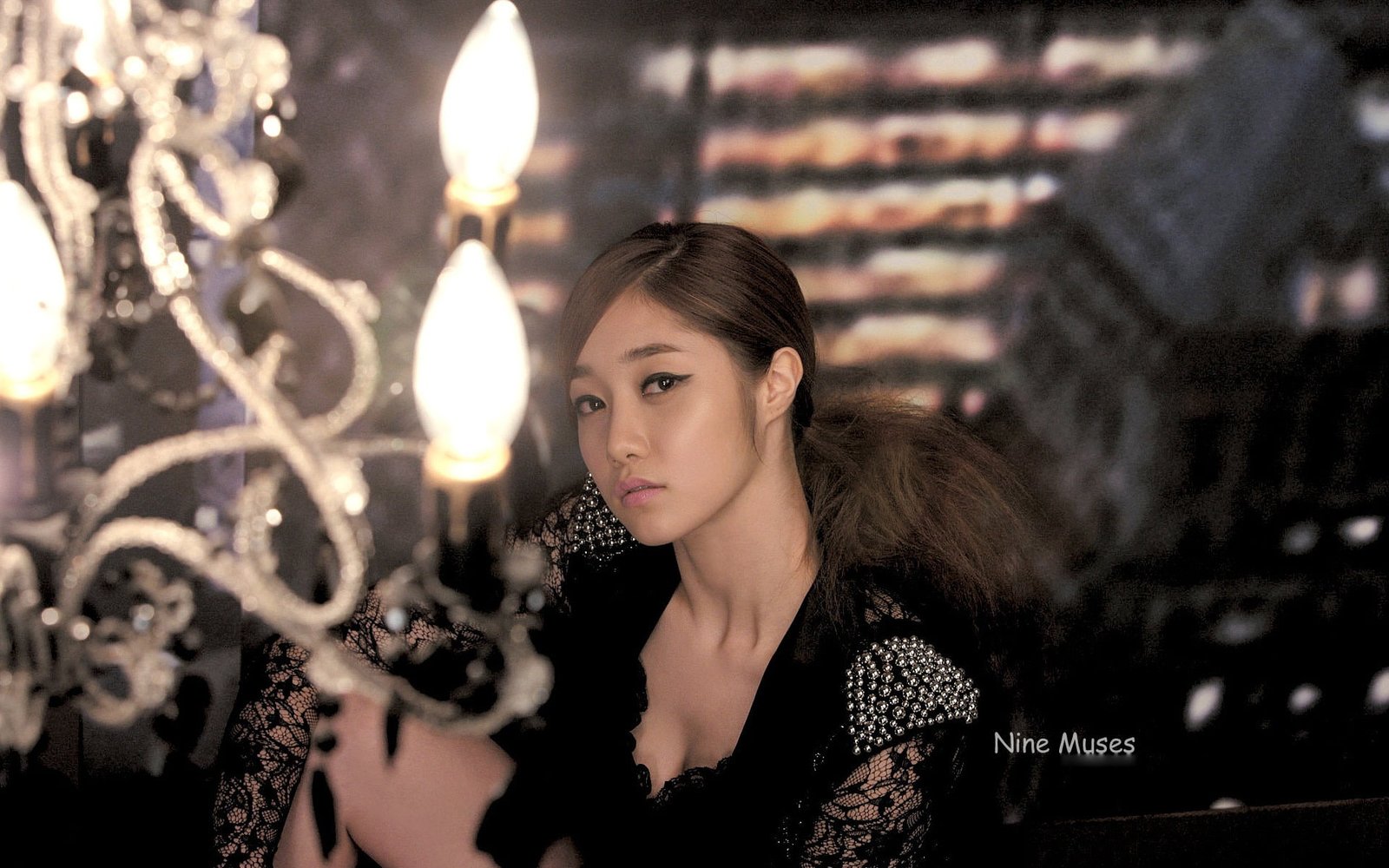 Korean beauty Nine Muses photo HD Wallpaper 14 band member 2k