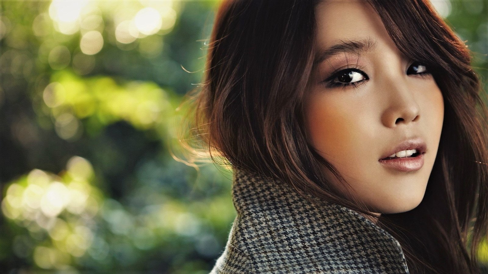 Singers IU Asian Brown Eyes Brunette Face Girl South Korean 2k