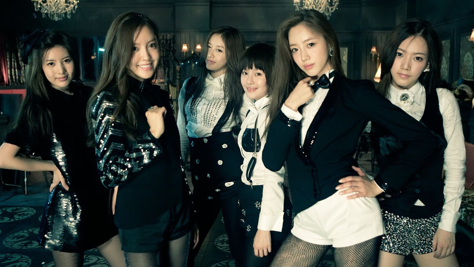 women s black blazer Korean T ara music group of people friendship 2k