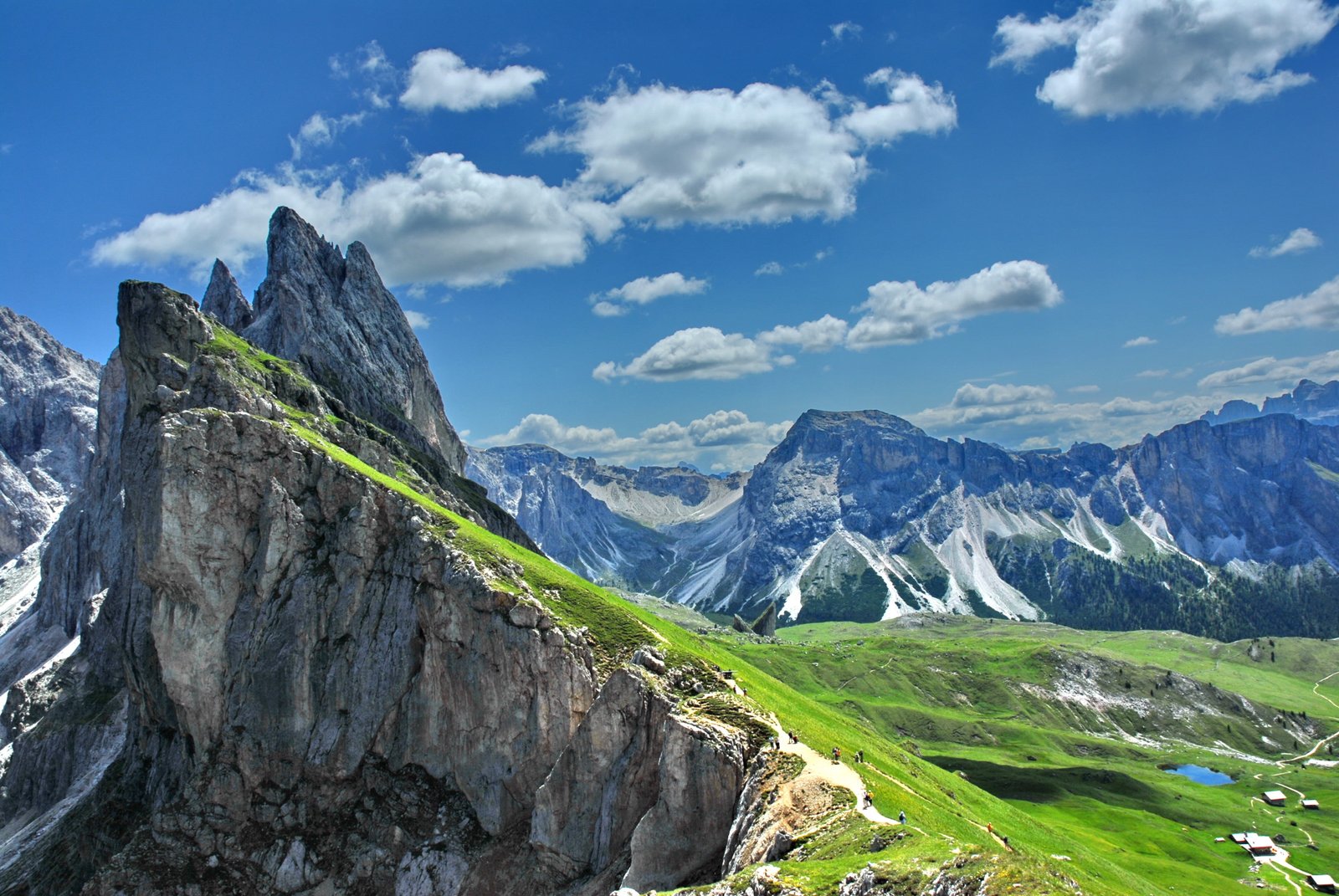 Highlands mountain photo Malga da dolomites montagna dolomiti 2k 4k
