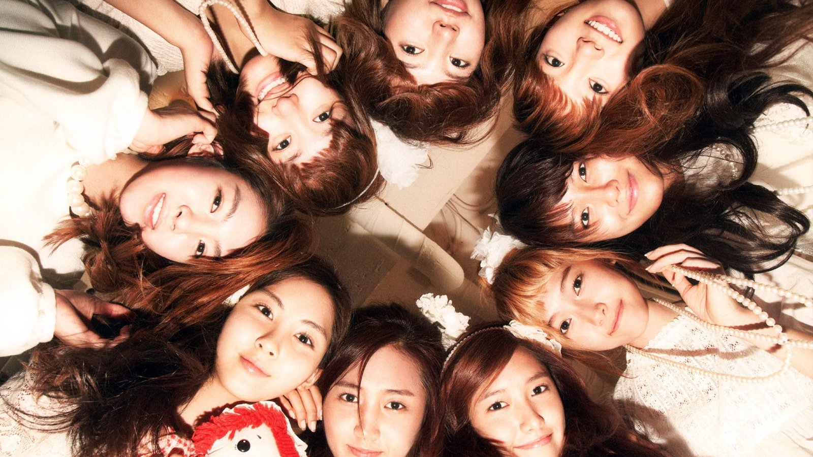 K pop Korean Girls Generation women portrait group of people 2k