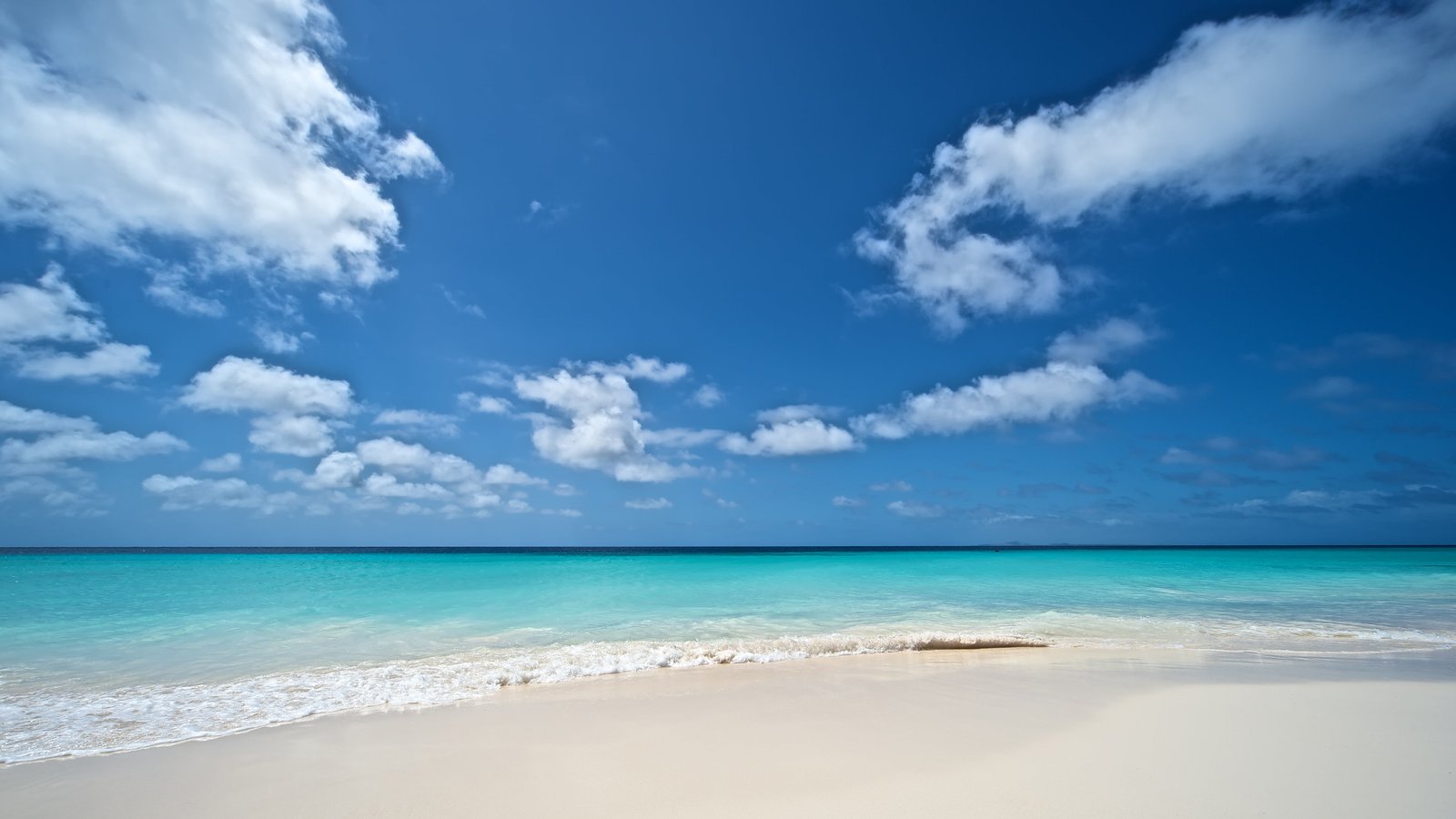 body of seashore beach clouds tropical landscape sky water 2k 4k 5k