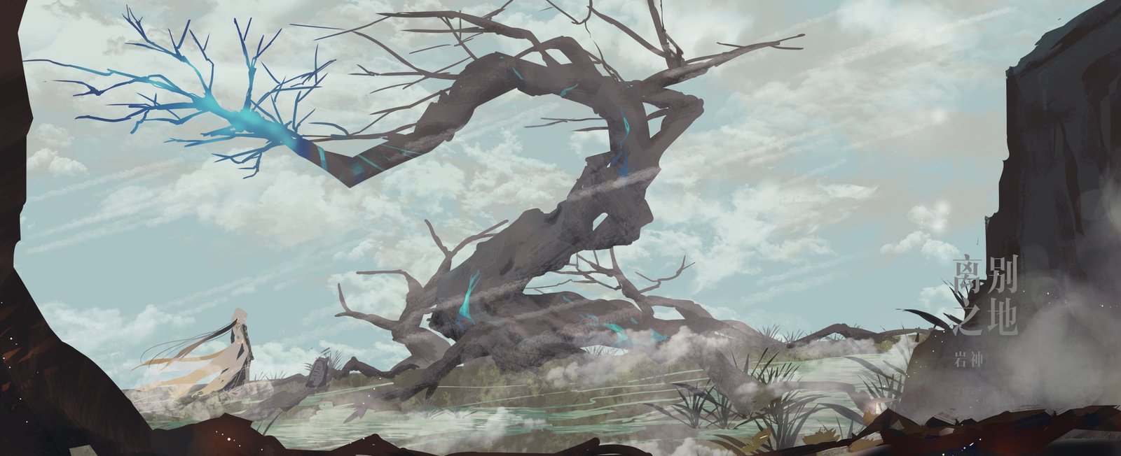 Genshin Impact Zhongli landscape 2k 4k 5k