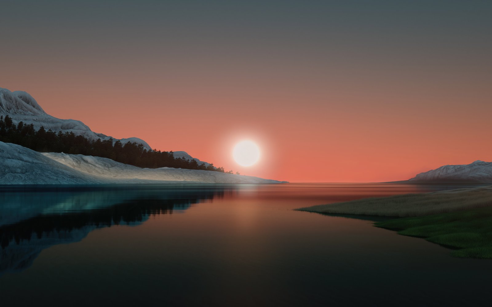 minimalism landscape digital windows 11 40 2k 4k 5k