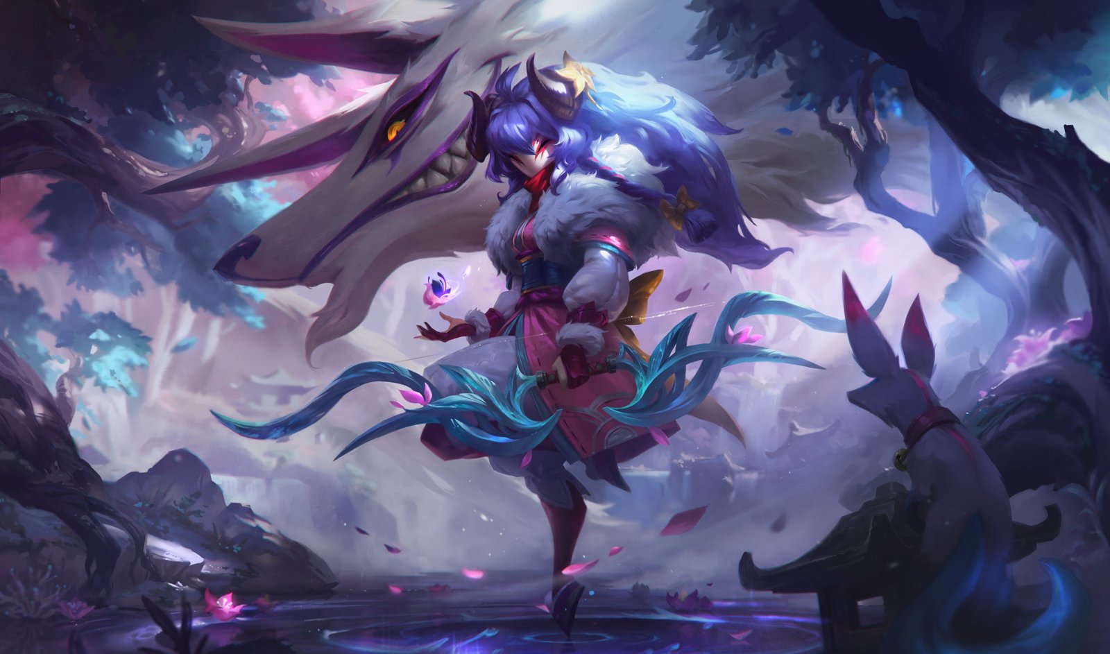 spirit blossom Kindred League of Legends Riot Games 72 2k 4k