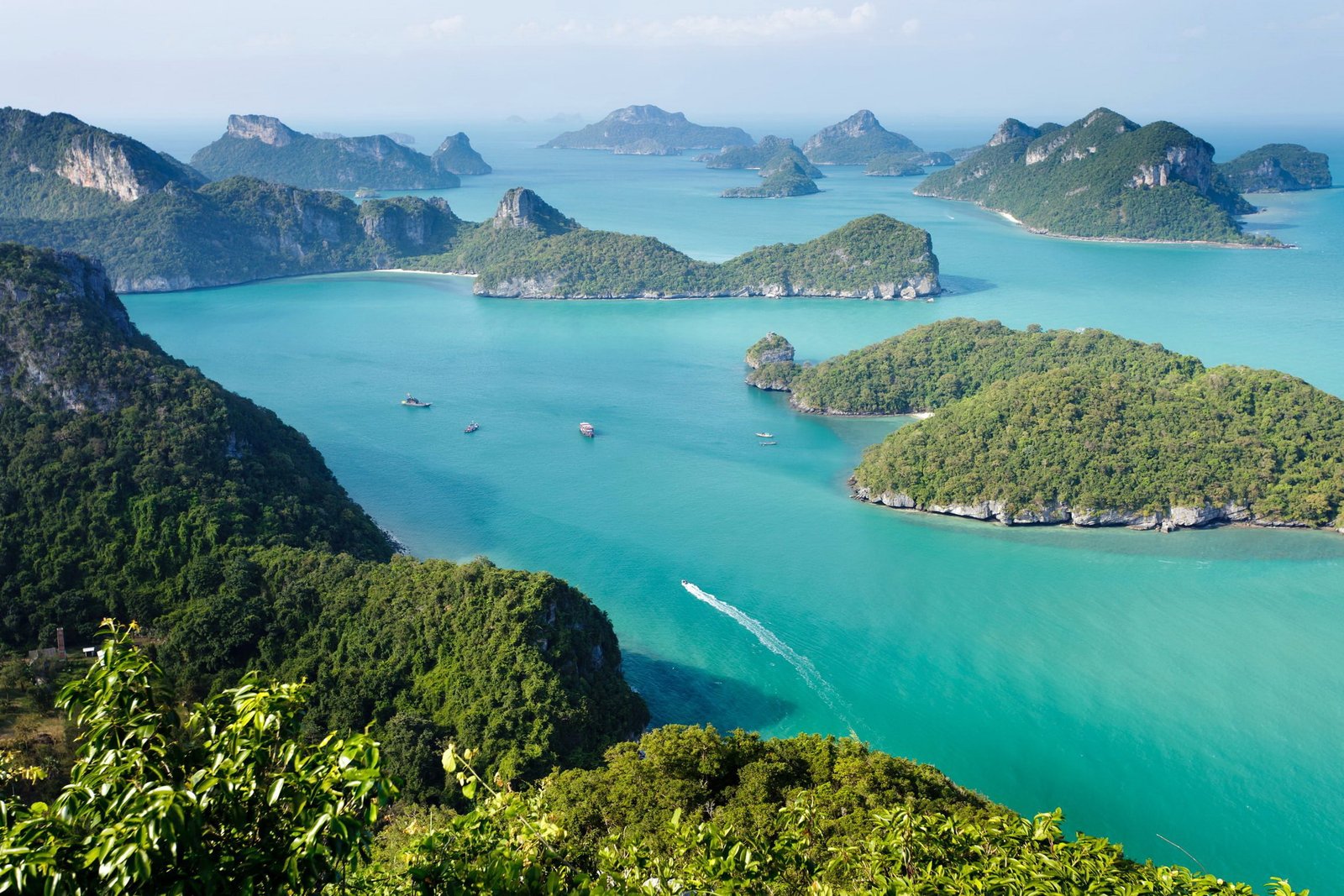 island koh nature parks samui scenery sea thailand 2k