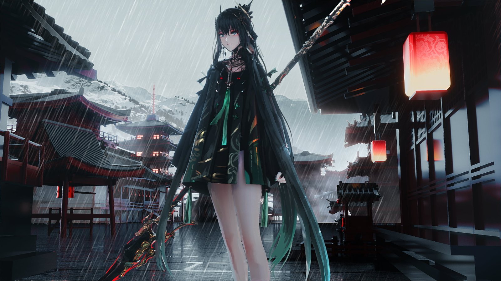anime girls Punishing Gray Raven rain Seymour 2k