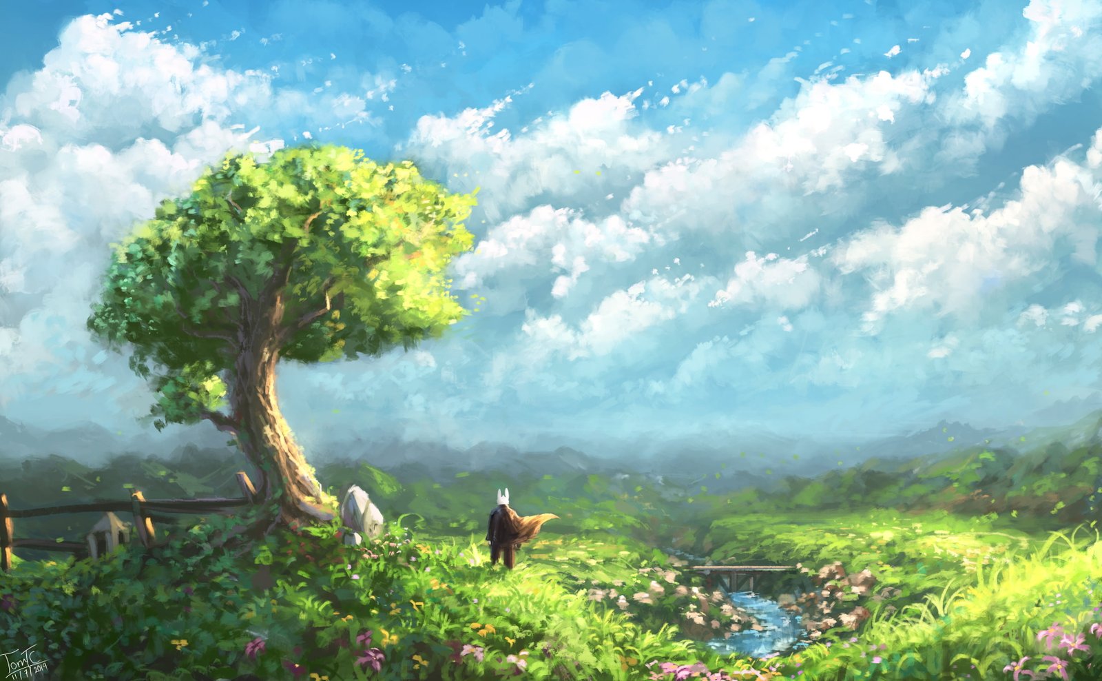 digital art artwork drawing painting nature 2k