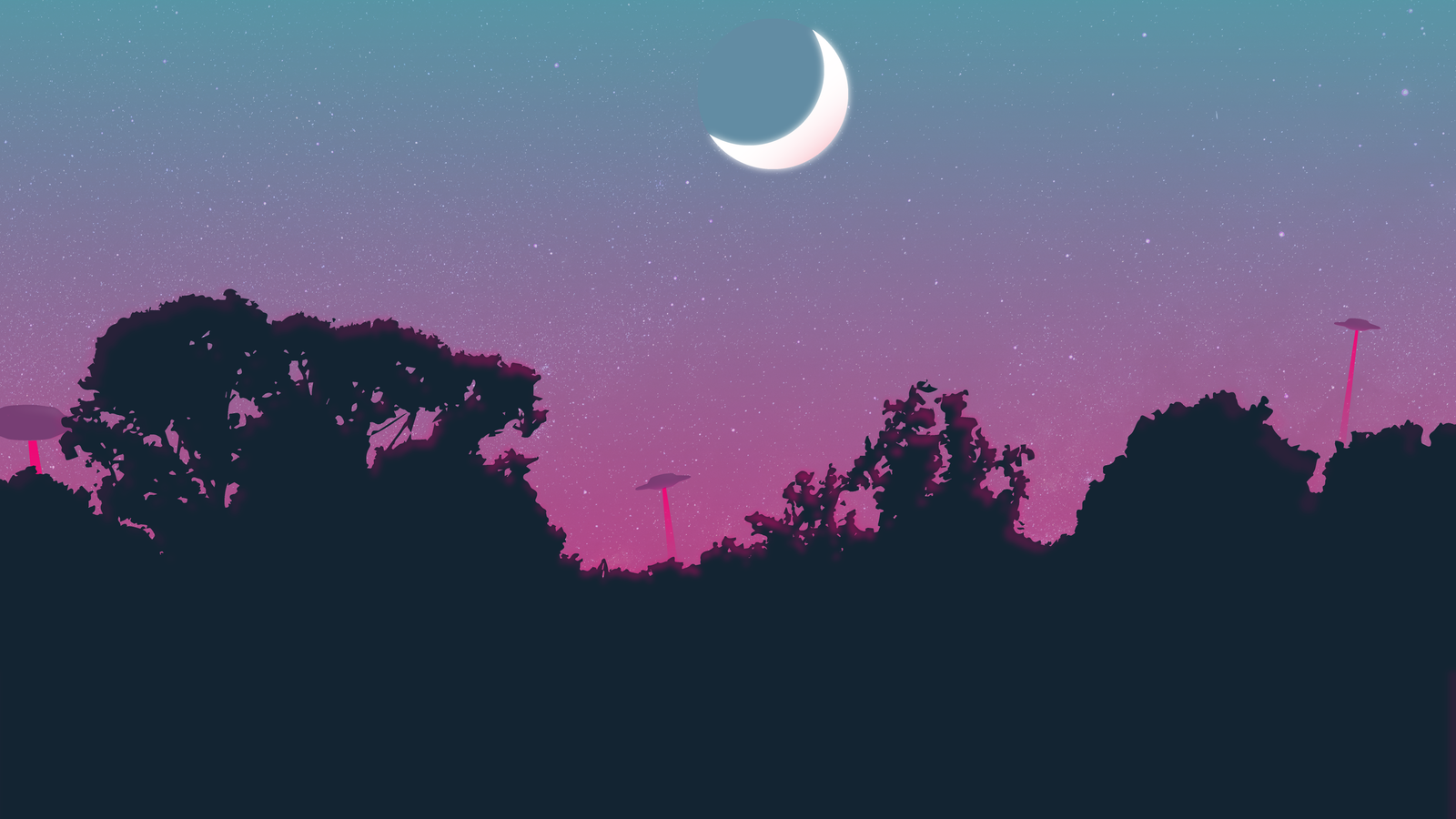 so peaceful abstract art minimal digital