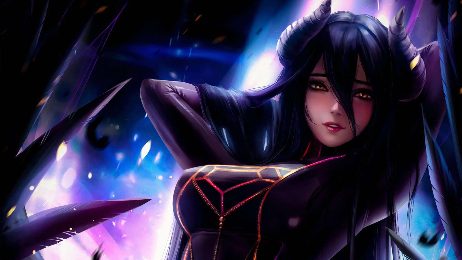 Albedo OverLord Overlord anime Characters girls 2k 4k