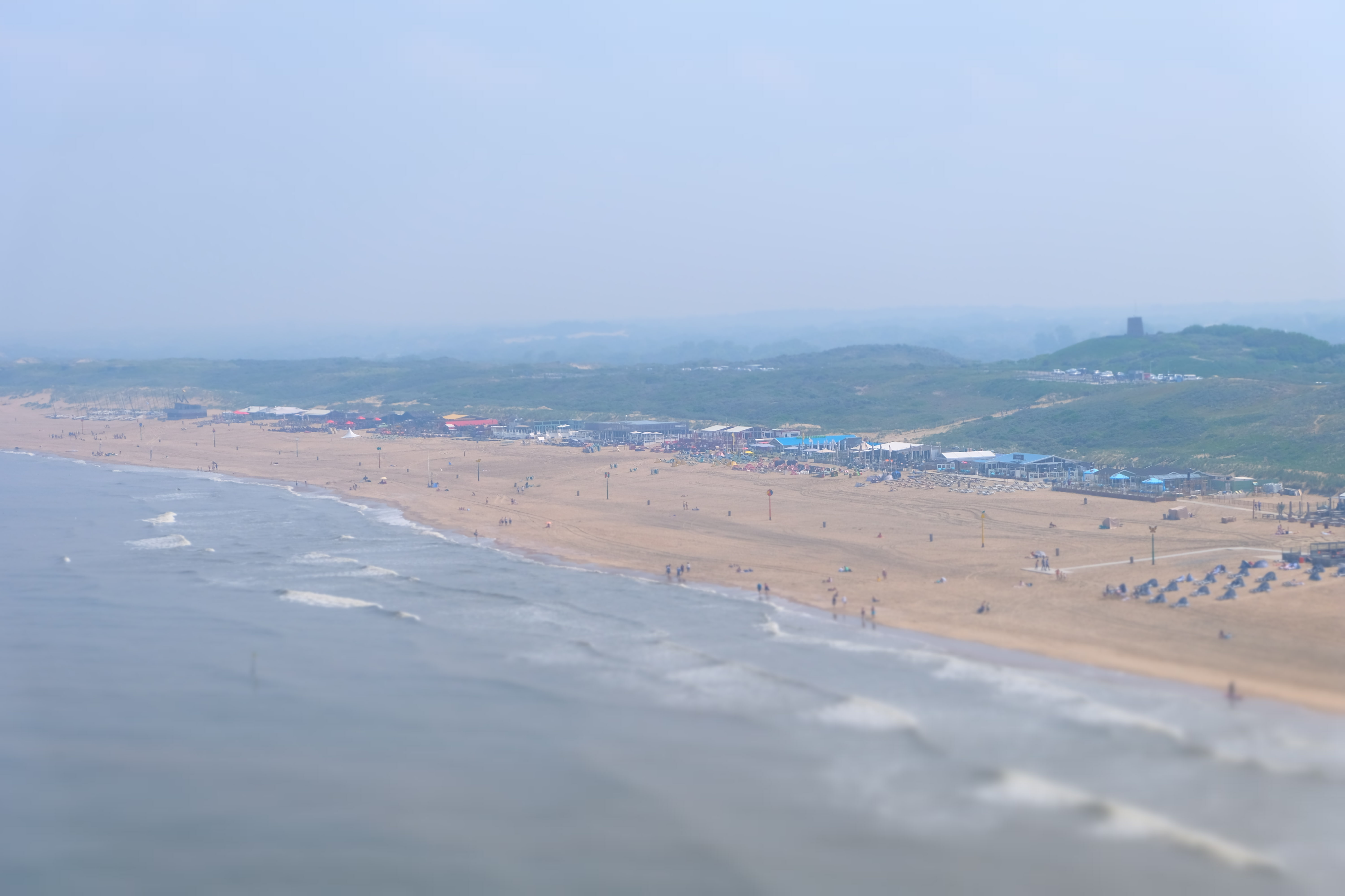 Netherlands beach sea landscape 2k 4k 5k