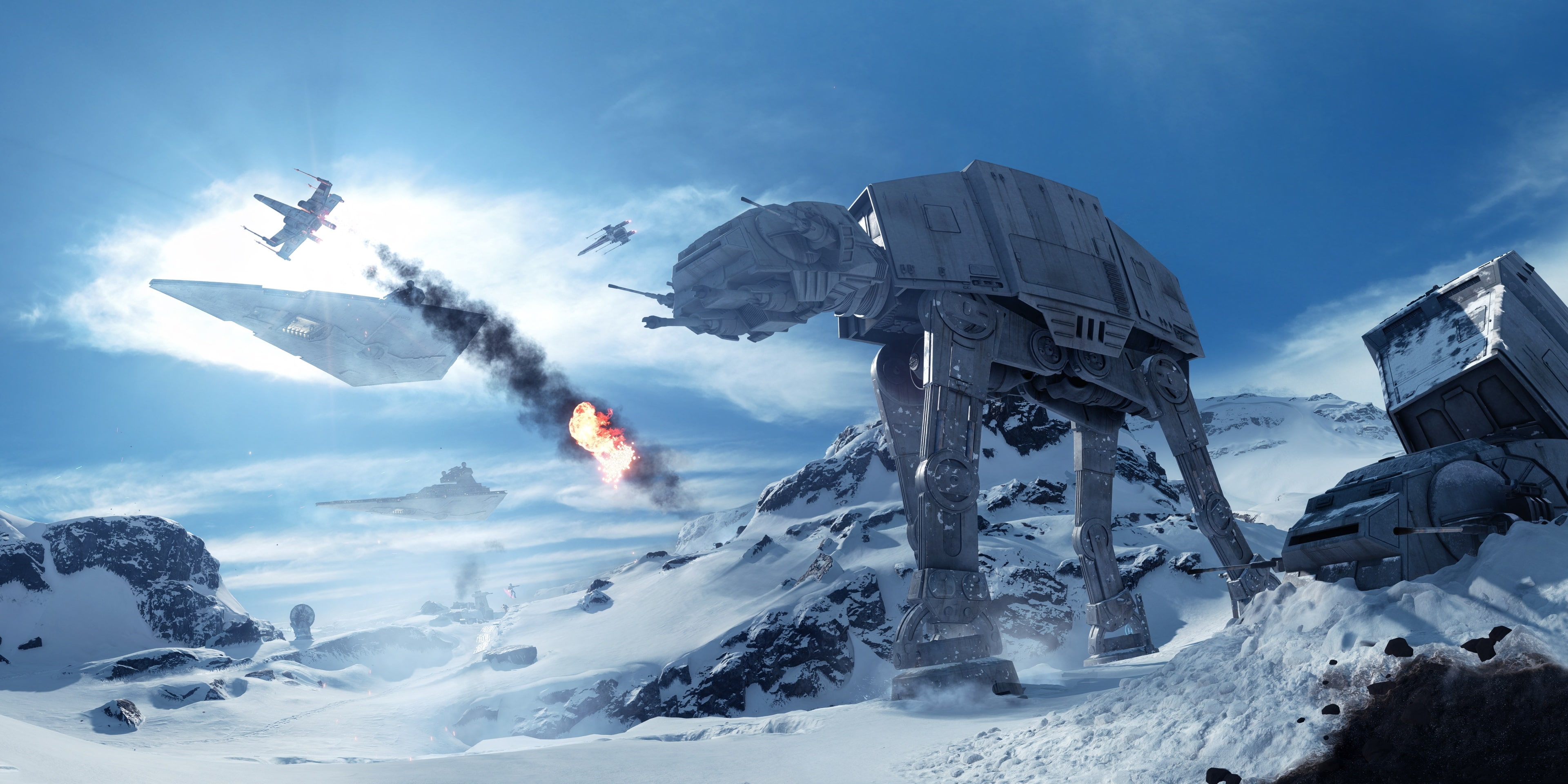 star wars battlefront hd desktop background nature 2k 4k