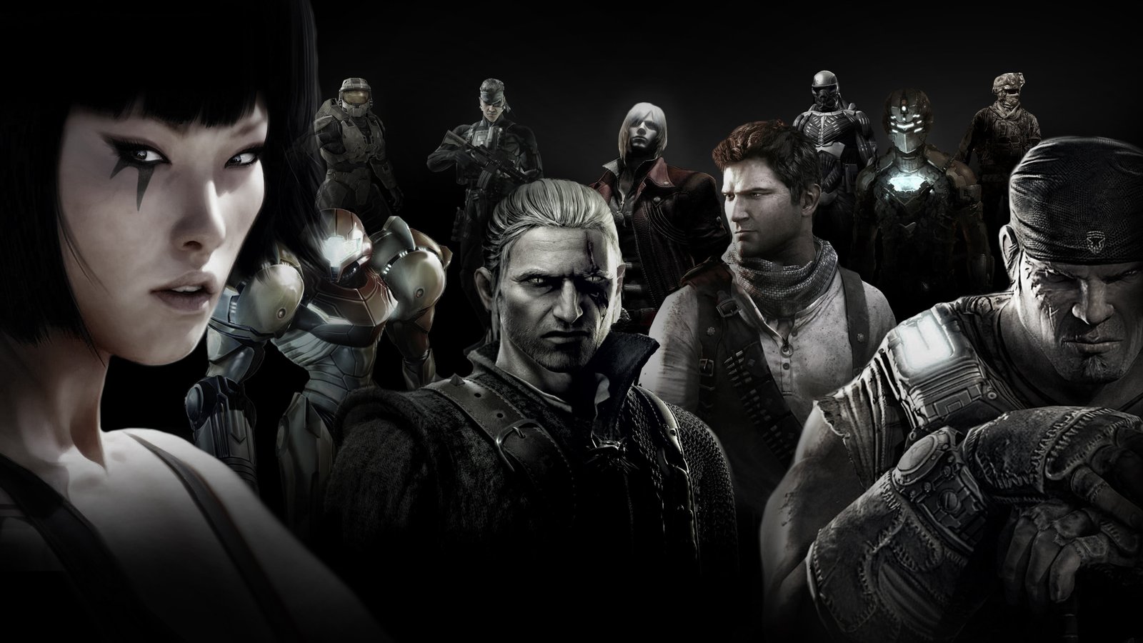 assorted character digital wallpaper Devil May Cry Dead Space 2k 4k 5k