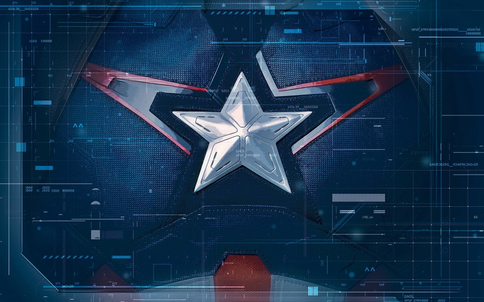 Avengers Age Of Ultron Blue Background Captain America Interfaces 2k