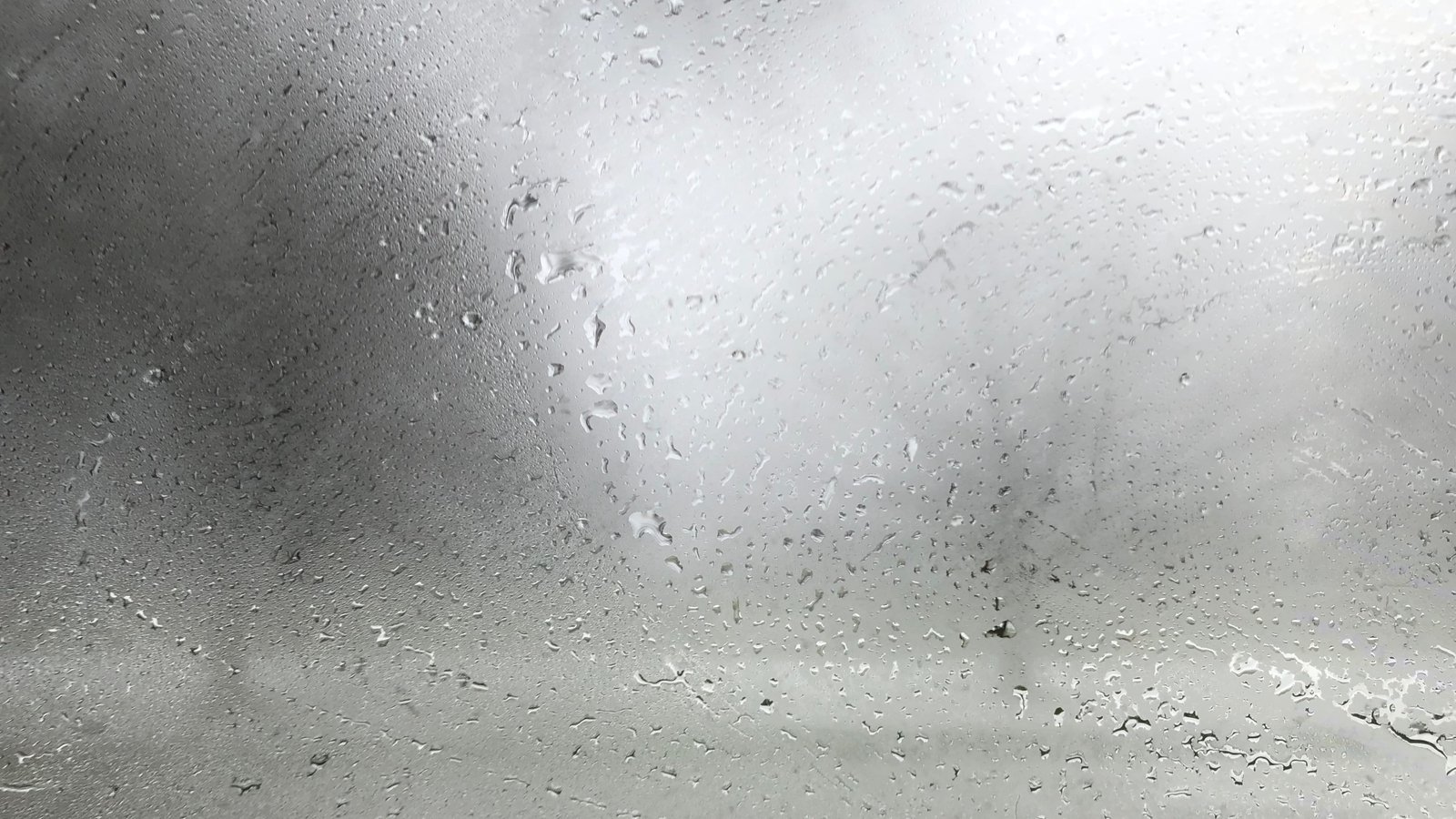 frosted glass grey window condensation fog water black and white 2k 4k