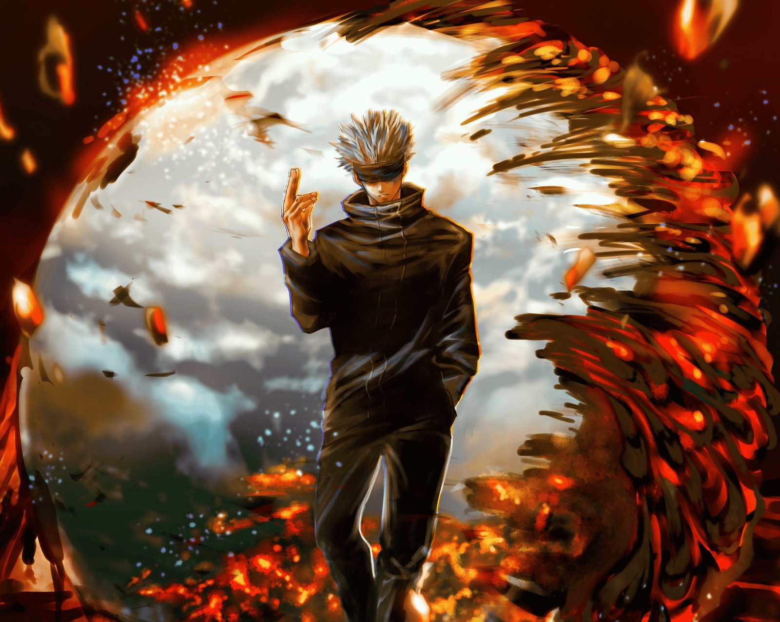 Jujutsu Kaisen anime boys Satoru Gojo 2k