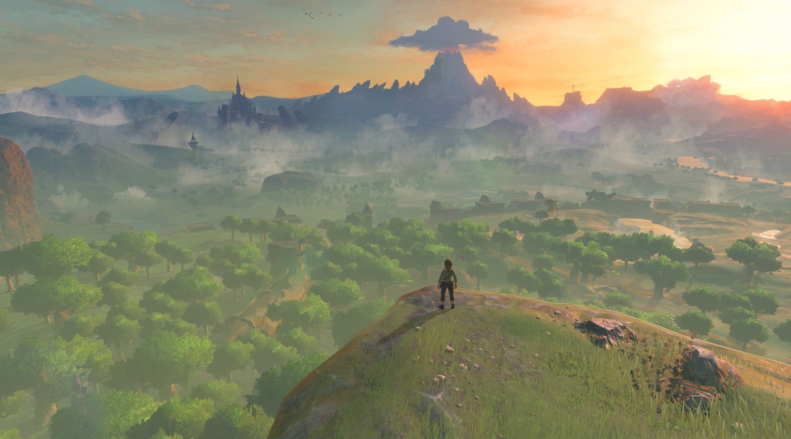 the legend of zelda breath wild background for computer 2k 4k