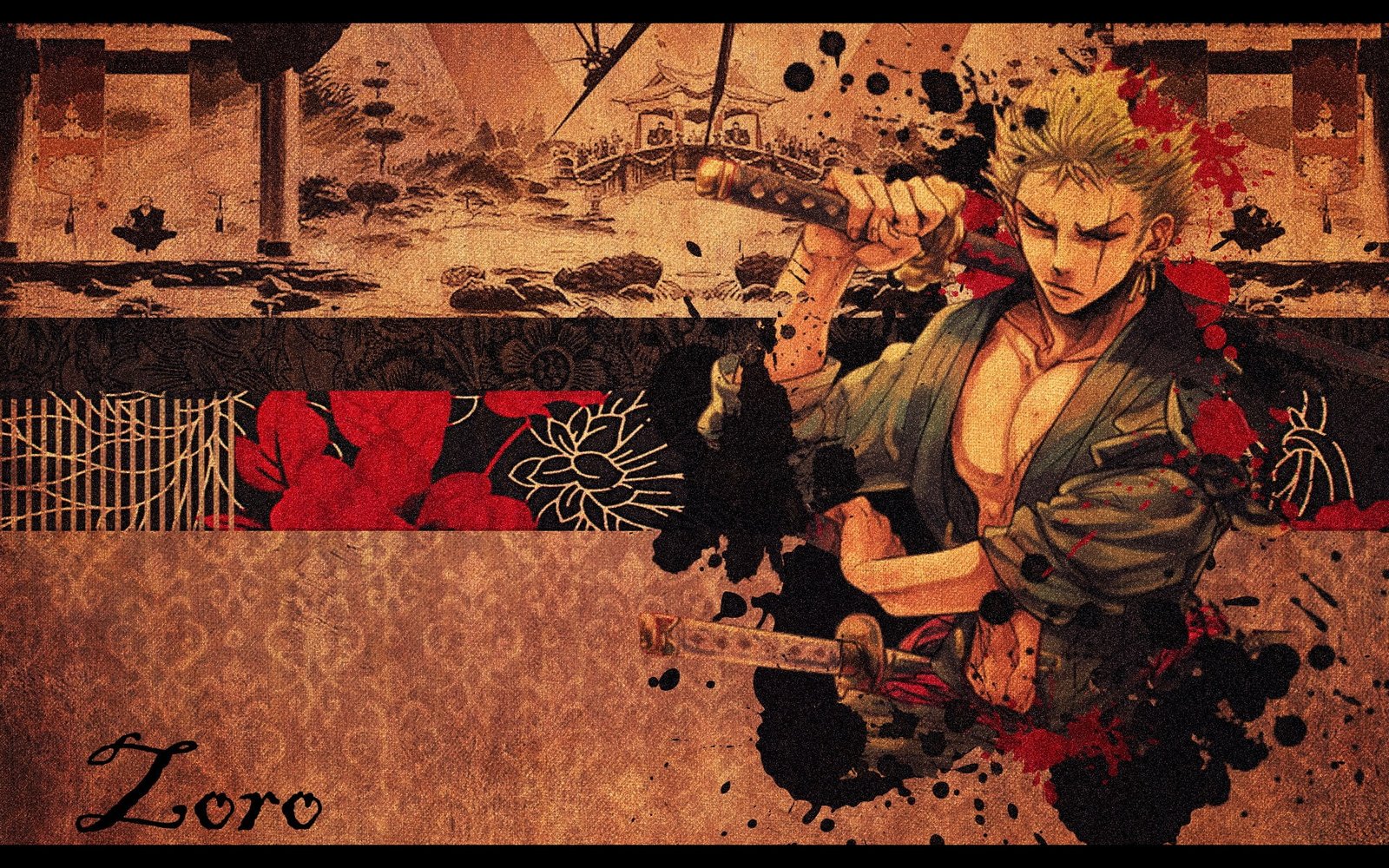 anime One Piece Roronoa Zoro 2k
