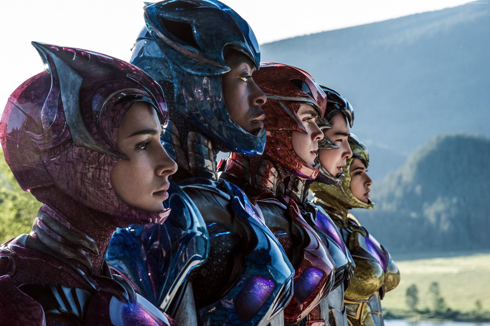 Becky G team superhero Power Rangers Dacre Montgomery 2k