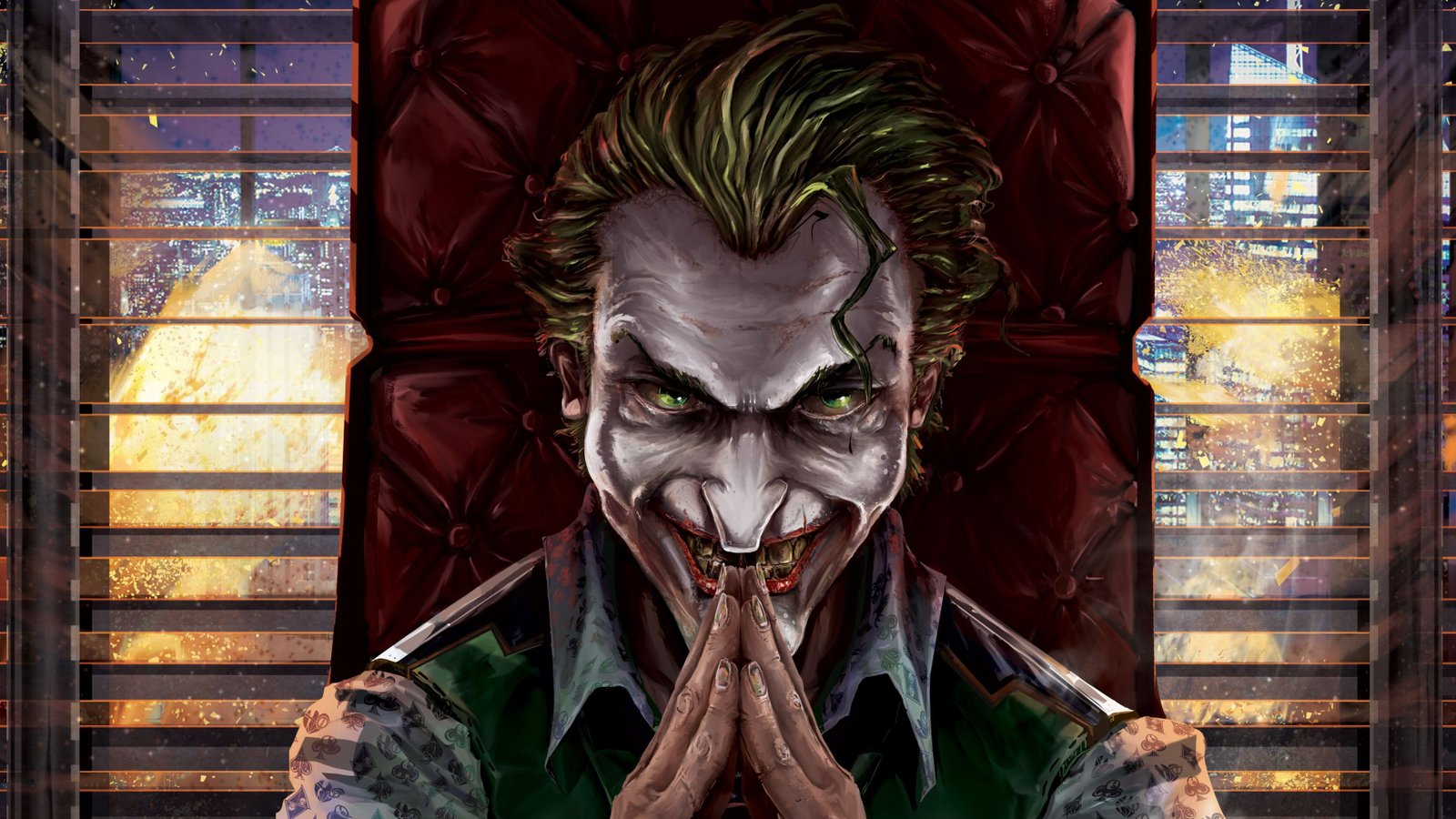 joker hd artwork digital art superheroes supervillain 2k 4k
