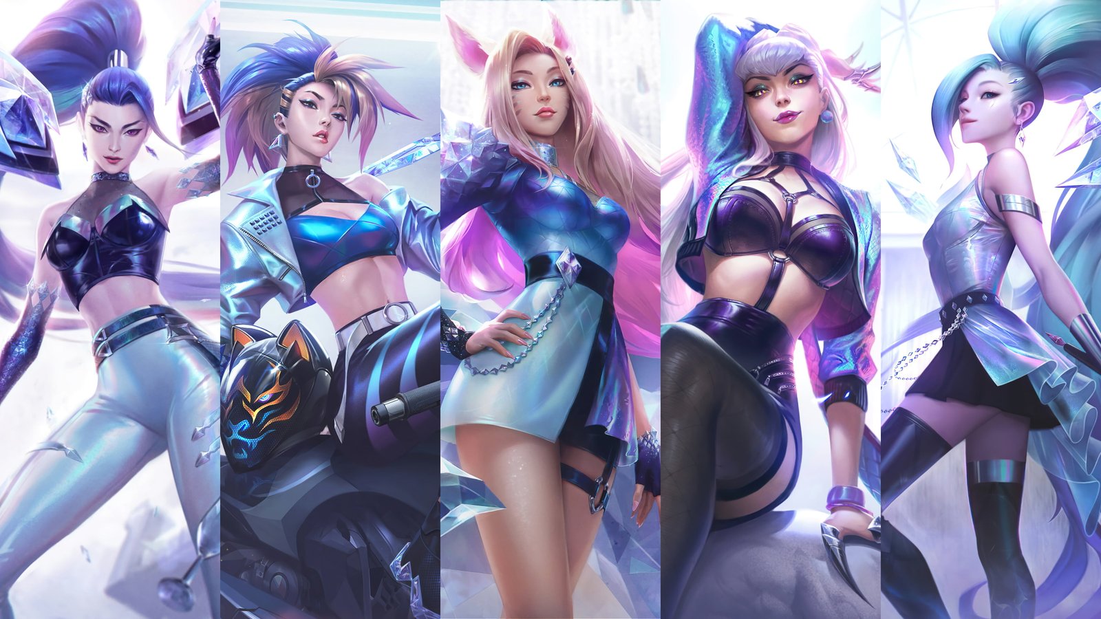 K DA kda Seraphine League of Legends Evelynn 2k 4k