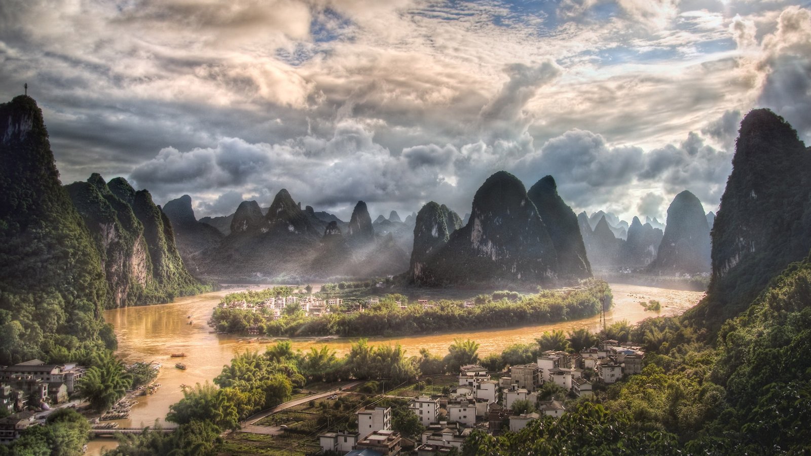 Li River Jiang At Xingping Village In China Ultra Hd Wallpaper For Desktop Mobile Phones And Laptops 2k 4k